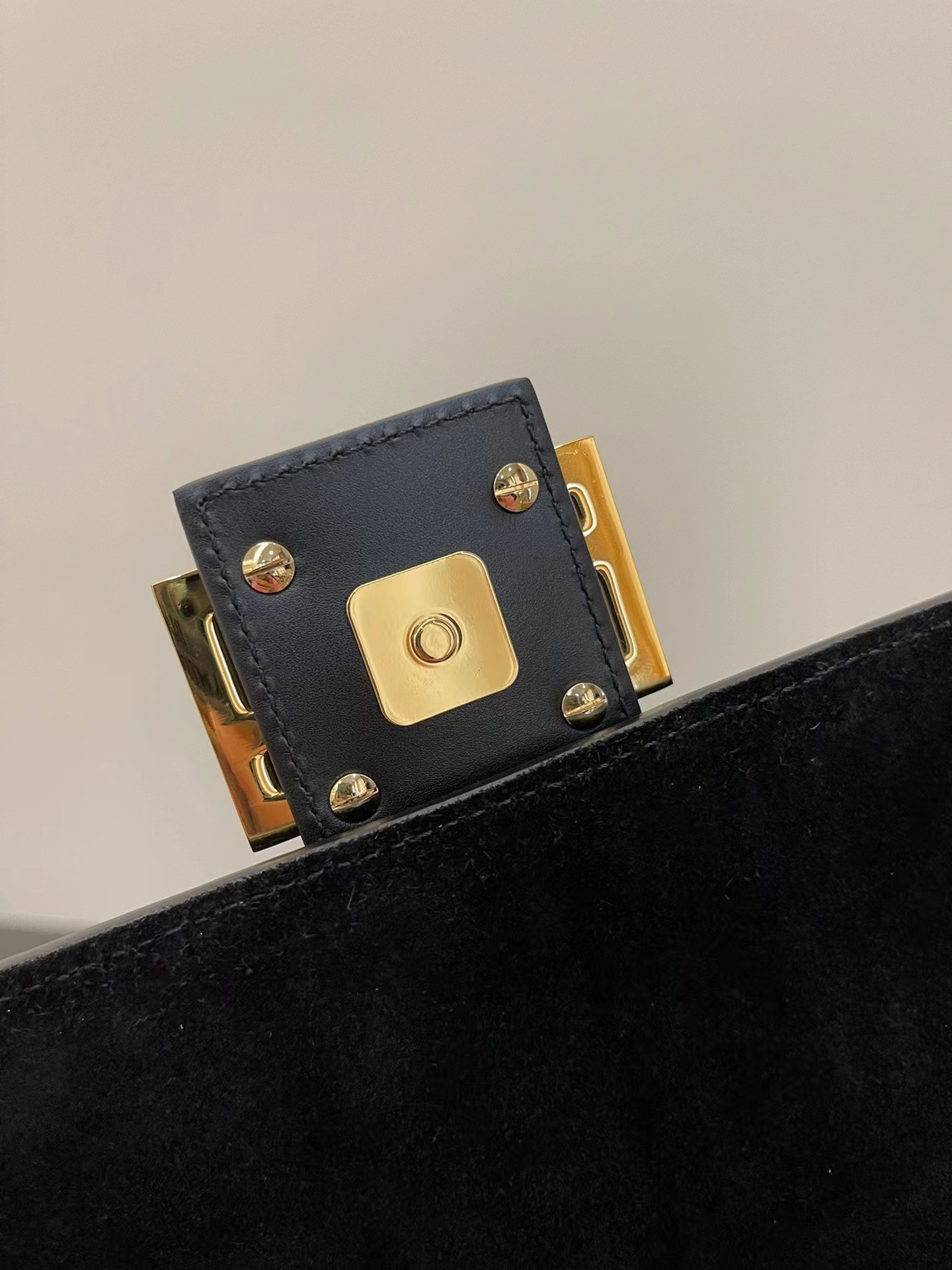 Fendi x Versace leather Baguette bag - Replicaclubs