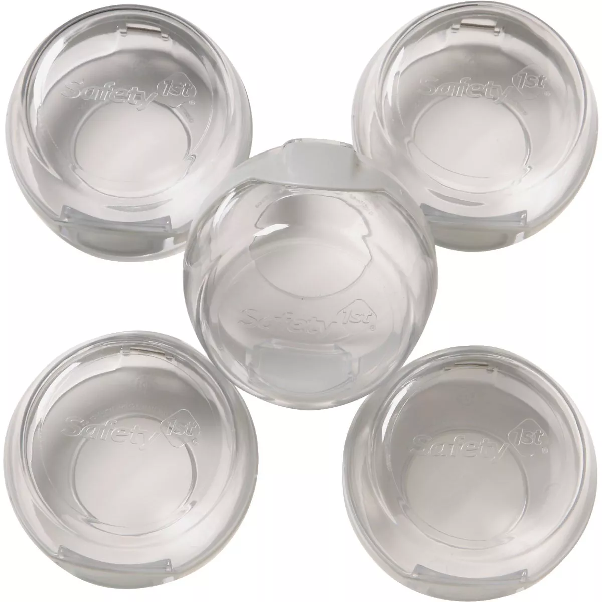 Safety 1st Clear View Plastic Stove Knob Covers (5-Pack)