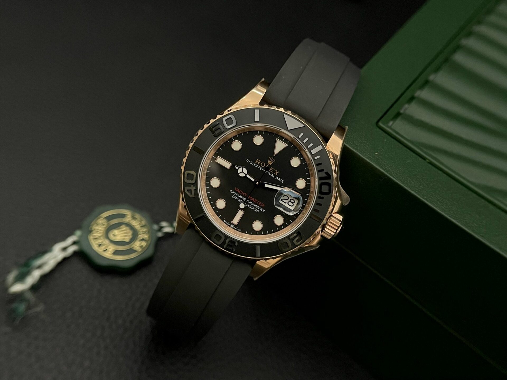 Rolex Yacht-Master Best Replica Watch Black Dial EW Factory 40mm - Top club