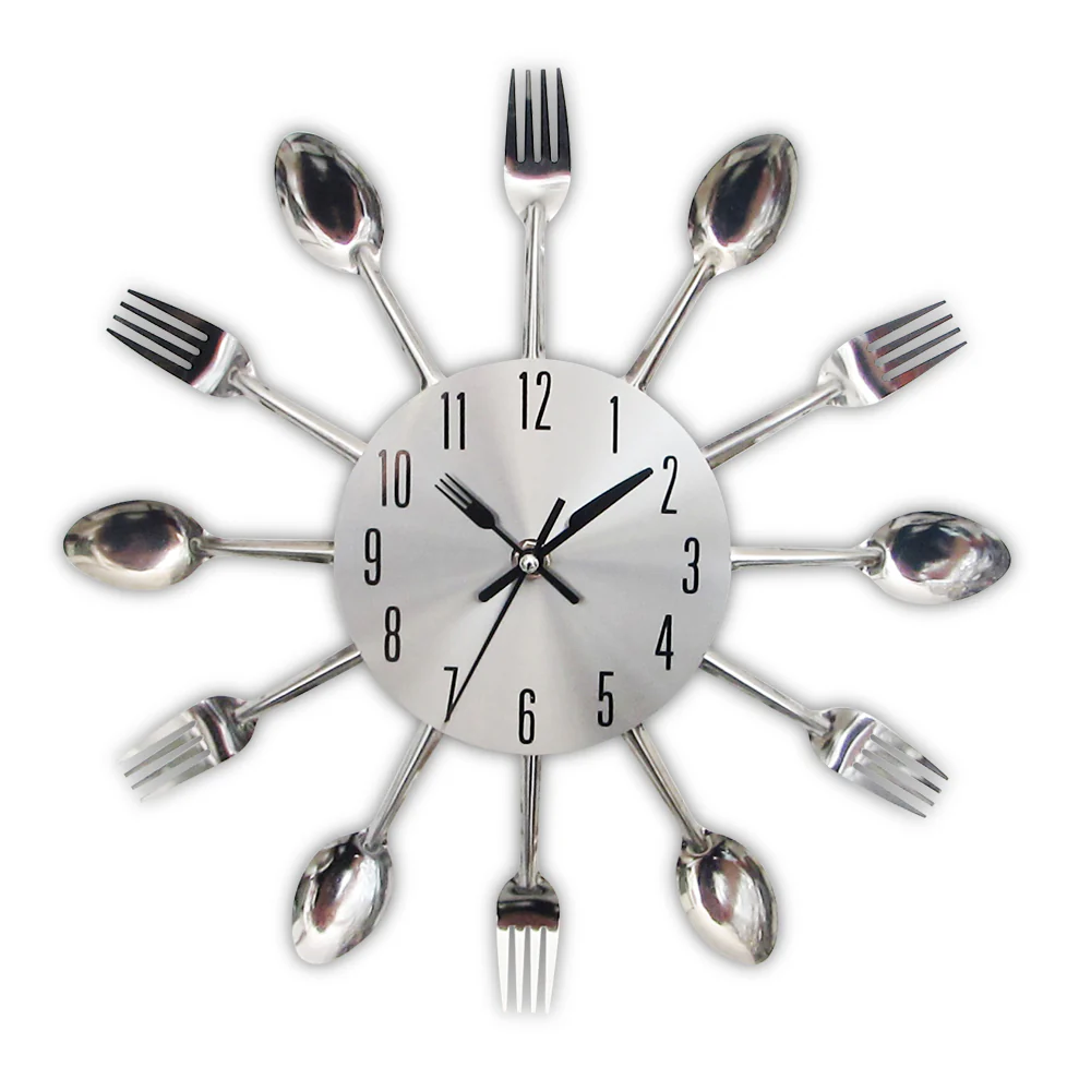 Metal Kitchen Wall Clock