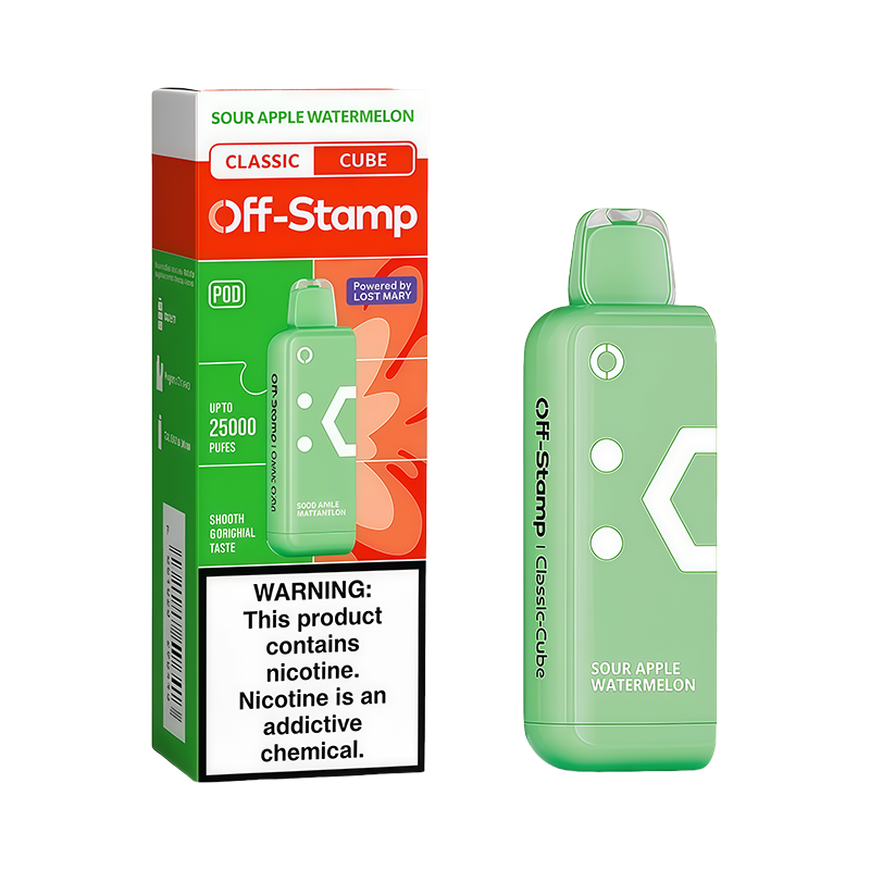 Sour-Apple-Watermelon_OFF-STAMP-CLASSIC-CUBE-25K-POD