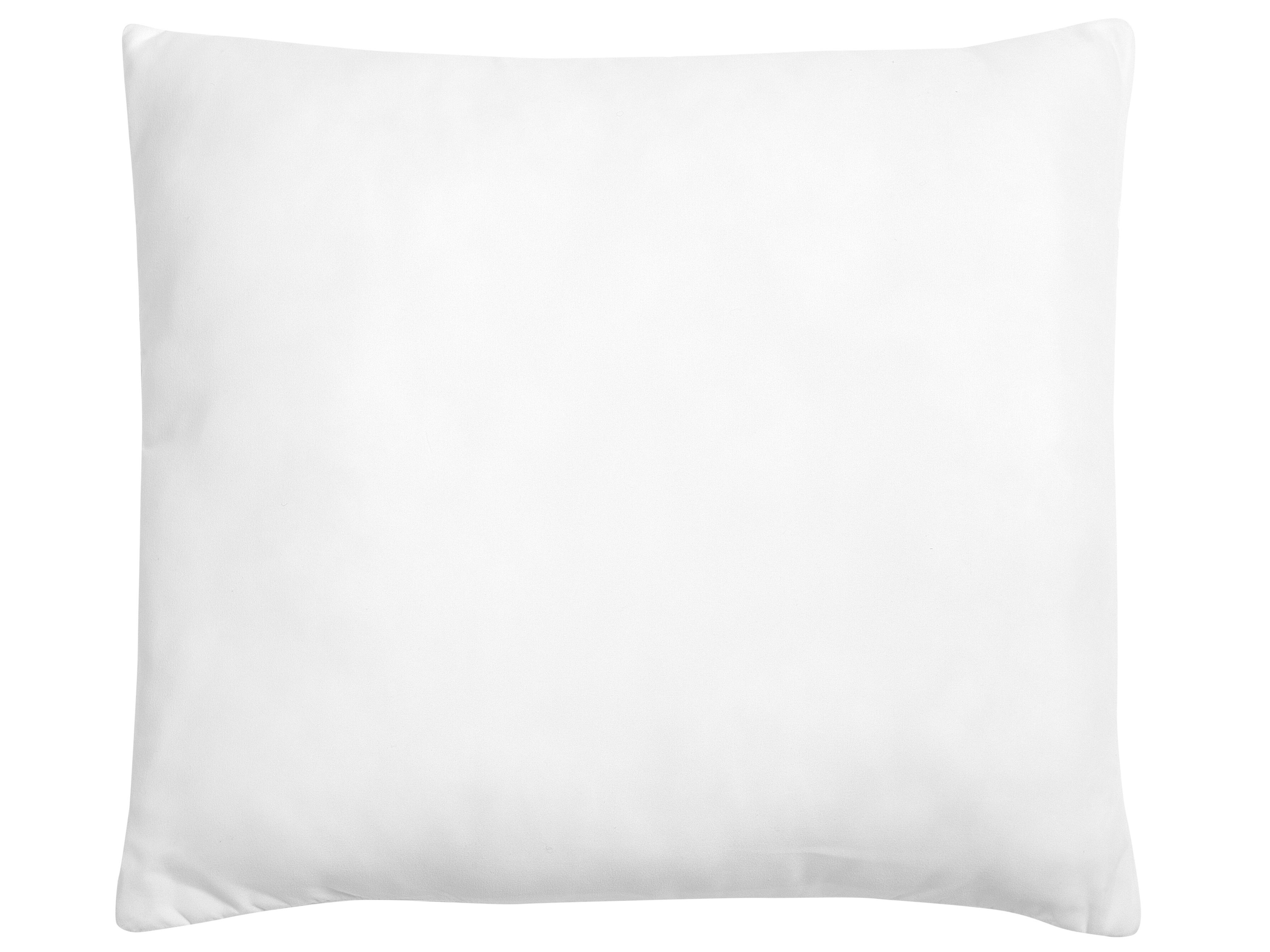 Bed Pillow ERRIGAL Low Microfibre 80 x 80 cm White