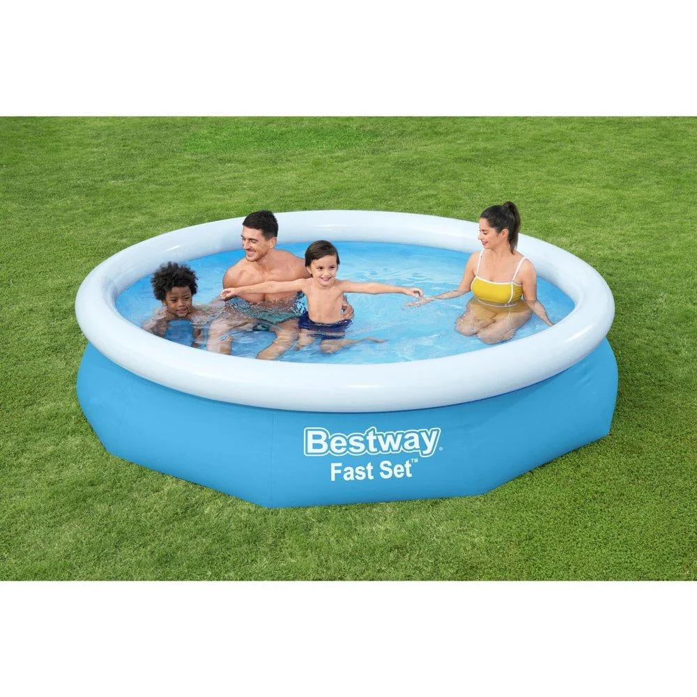 Bestway Fast Set Round Inflatable Pool Set 10 ft x 26 in - Image 4 Bestway Fast Set Round Inflatable Pool Set 10 ft x 26 in - Image 4