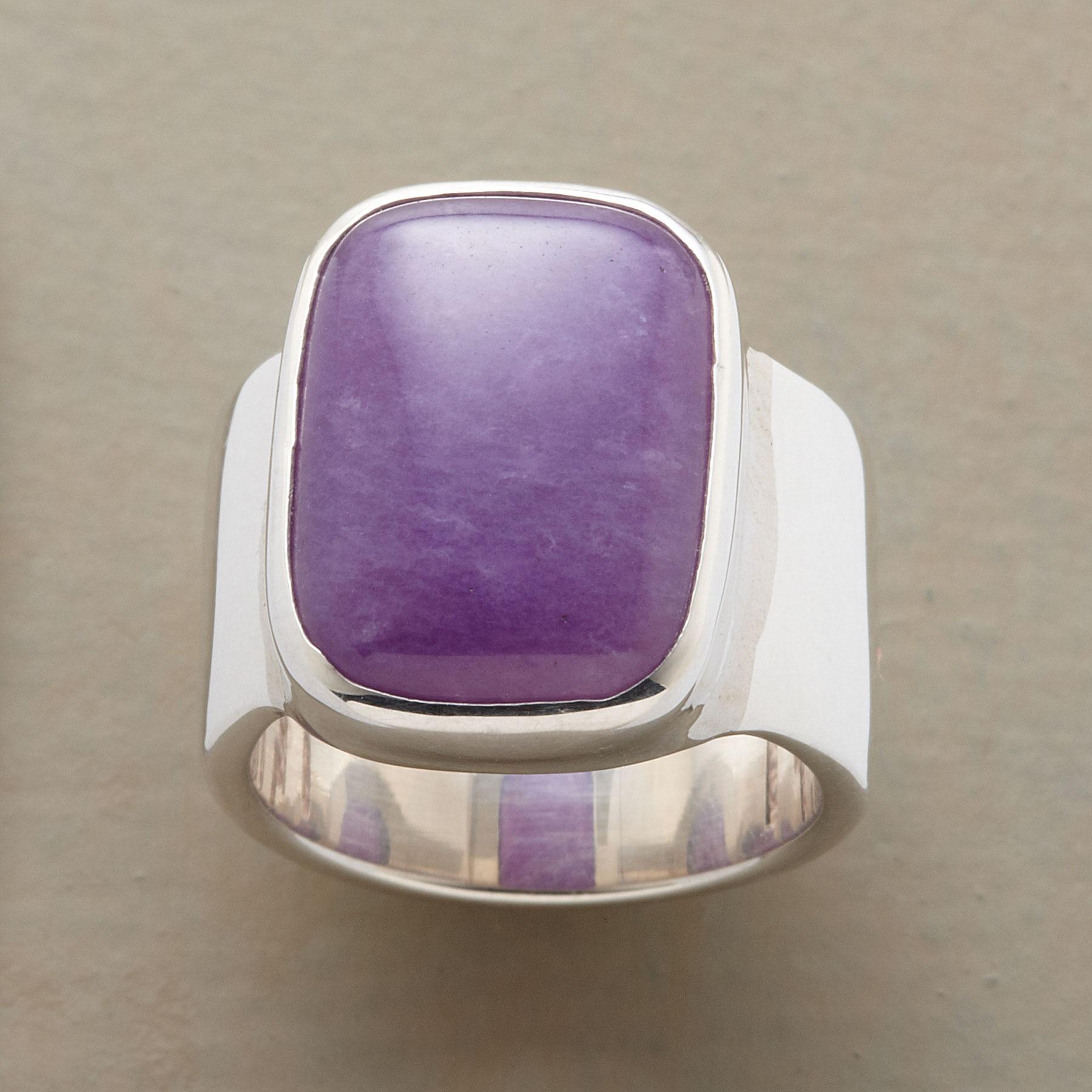 Lavender Jade Ring - Sundance Clothing