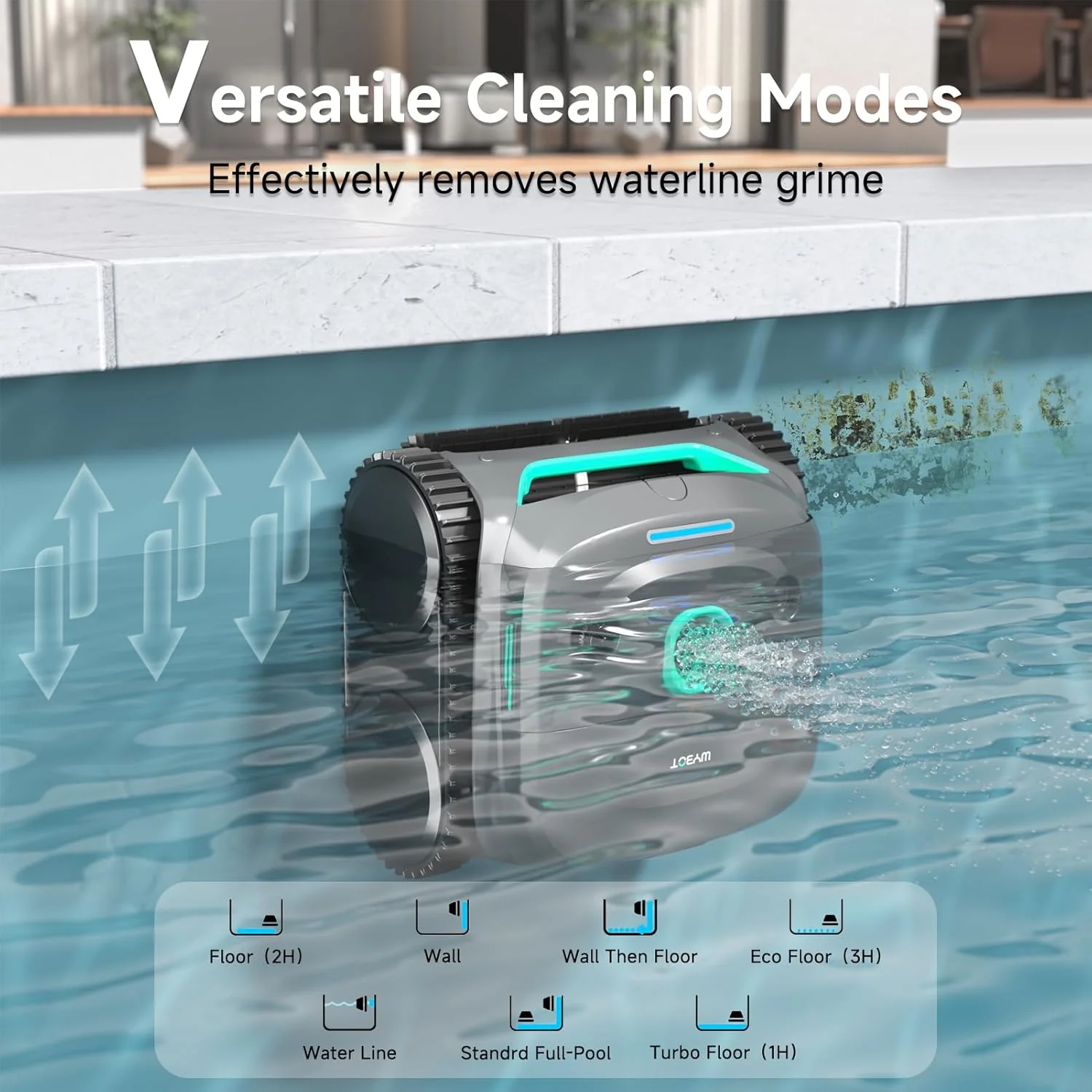 WYBOT Cordless Robotic Pool Cleaner With Dual Filtration And 180 Minutes Runtime - C2 - Image 9 WYBOT Cordless Robotic Pool Cleaner With Dual Filtration And 180 Minutes Runtime - C2 - Image 9
