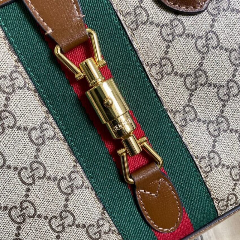 Replica Gucci Jackie 1961 Medium Tote Bag 649016 Gg Supreme1:1High-quality replica