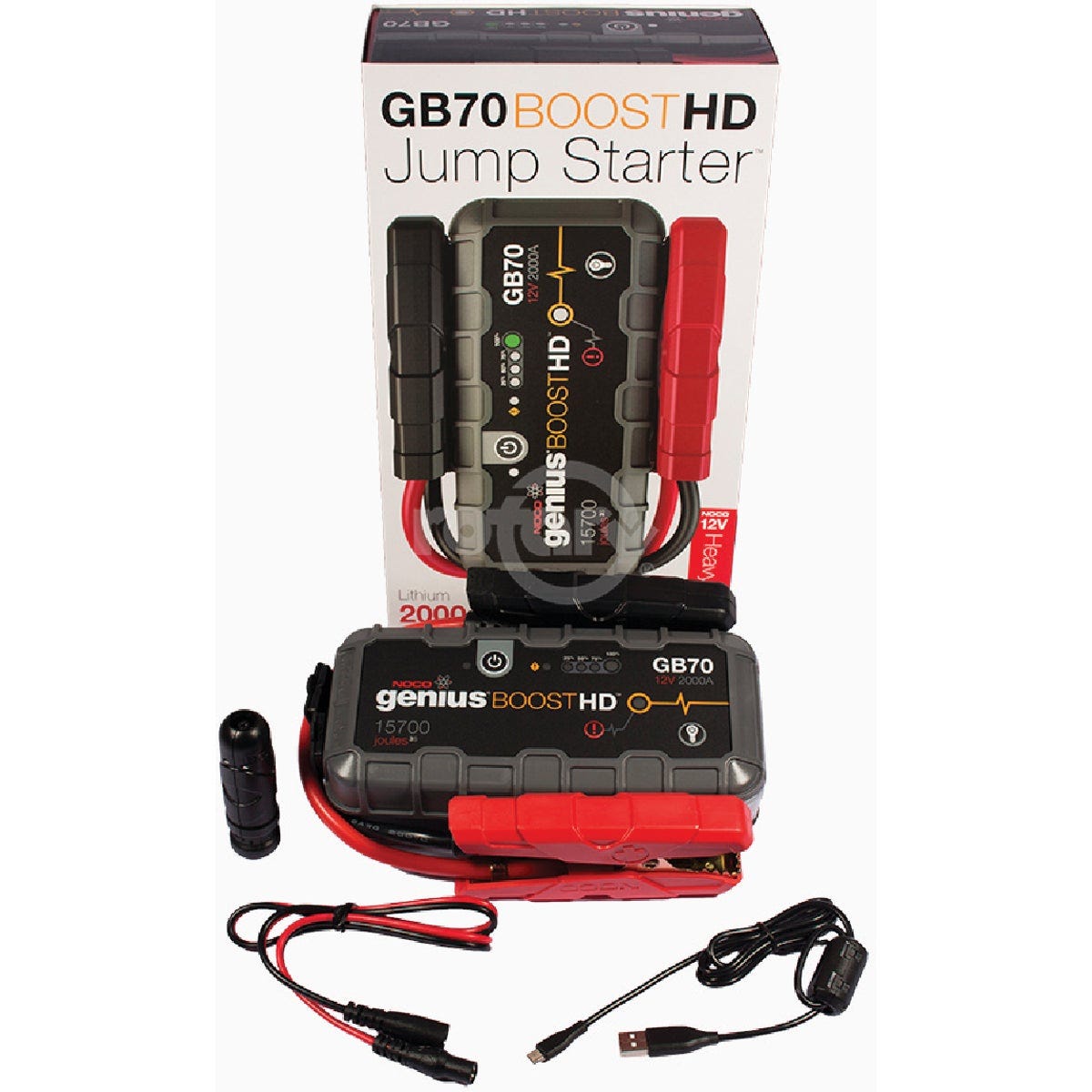 NOCO Boost HD 2000A 12V UltraSafe Lithium Jump Start System