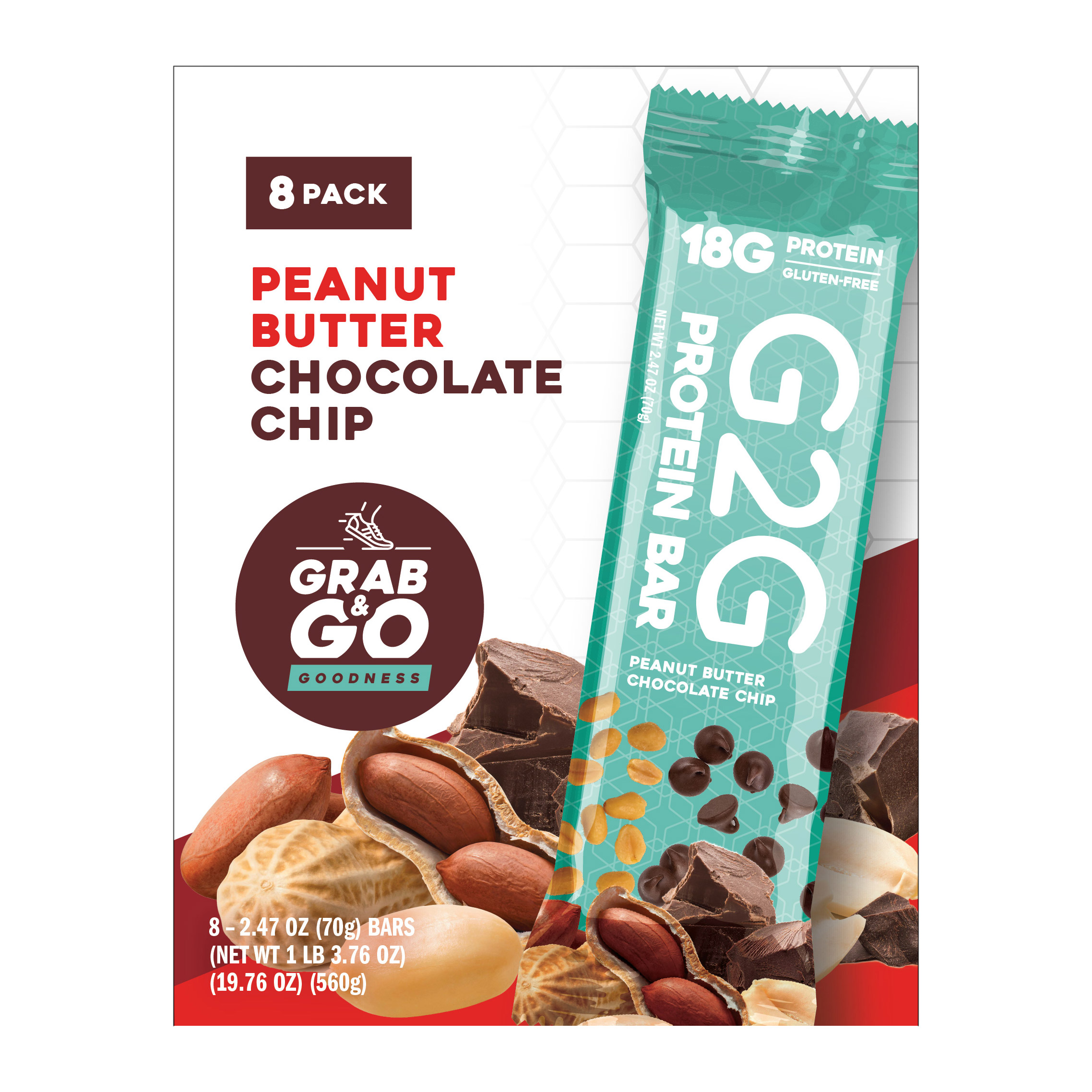 G2G Protein Bar Variety 3-pack (24 Total Bars) - Image 4