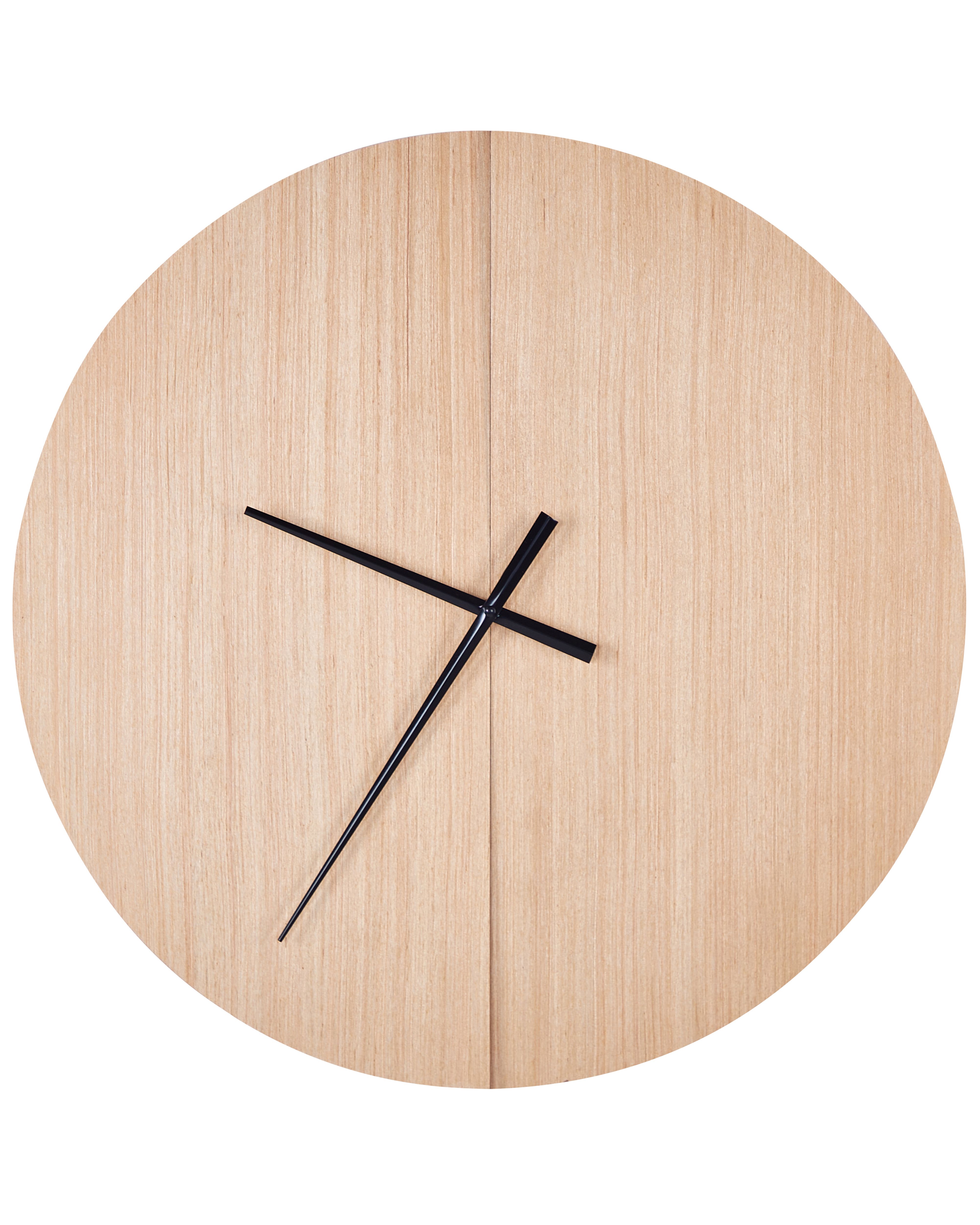 Wall Clock CABIC 60 cm Light Brown