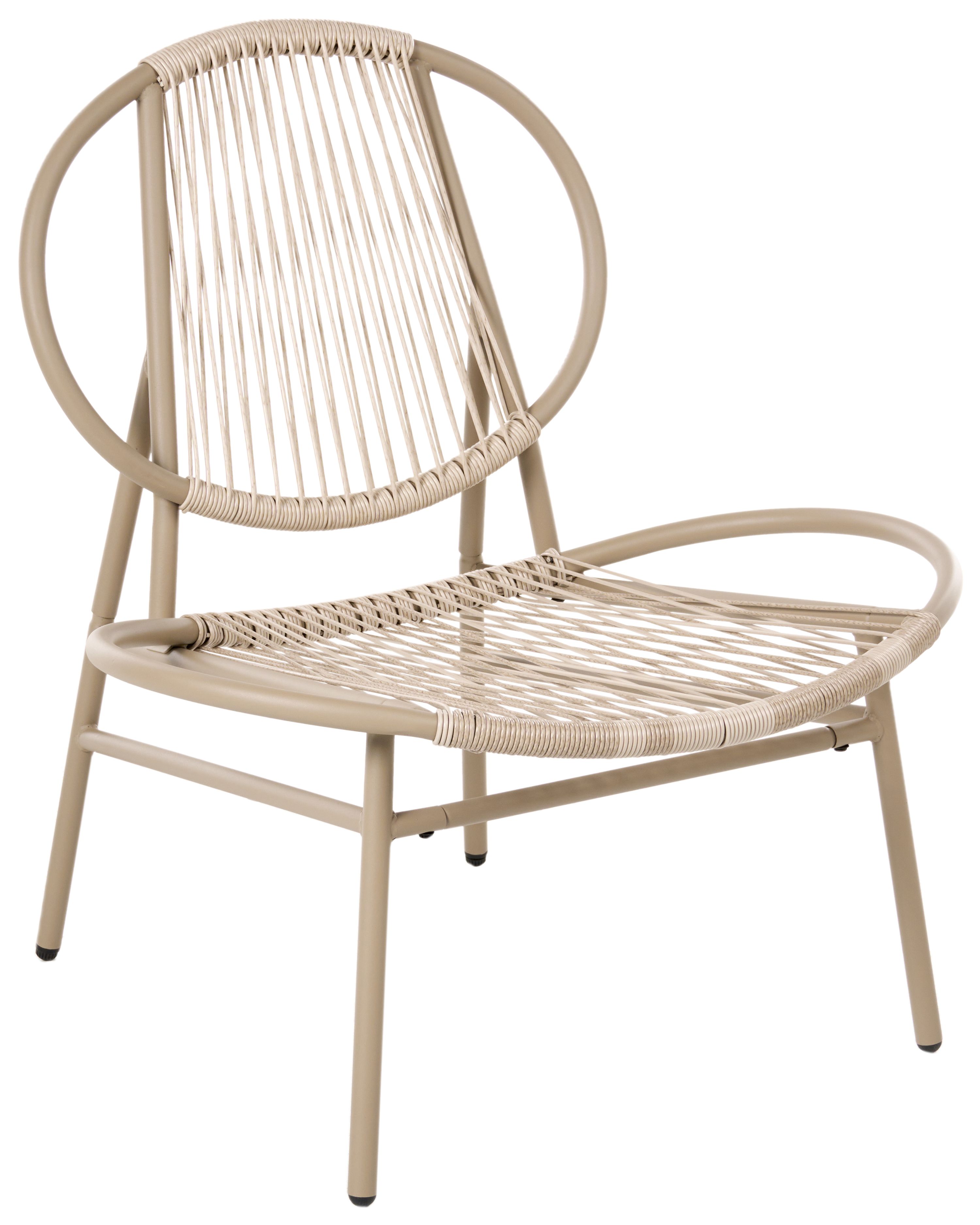 Garden Chair OVARO PE Rattan Beige