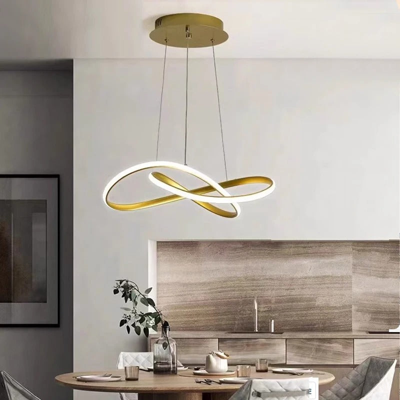 CloverGlow – Moderne Scandinavische Hanglamp met Klaverdesign