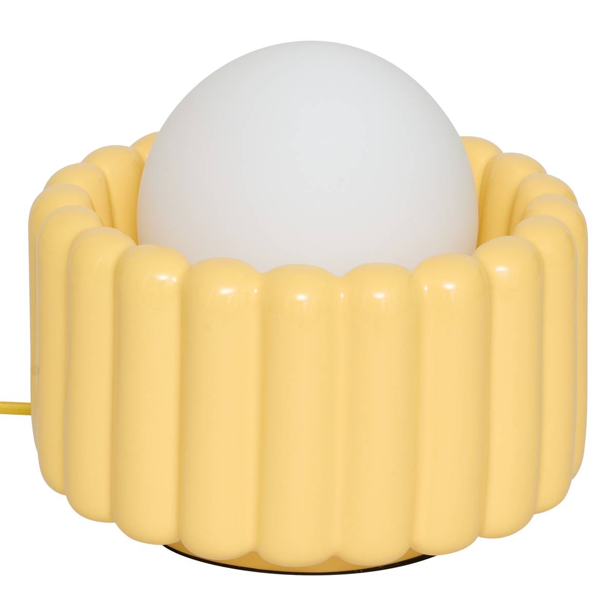Wall Light "Lotta" Yellow, D.23 cm