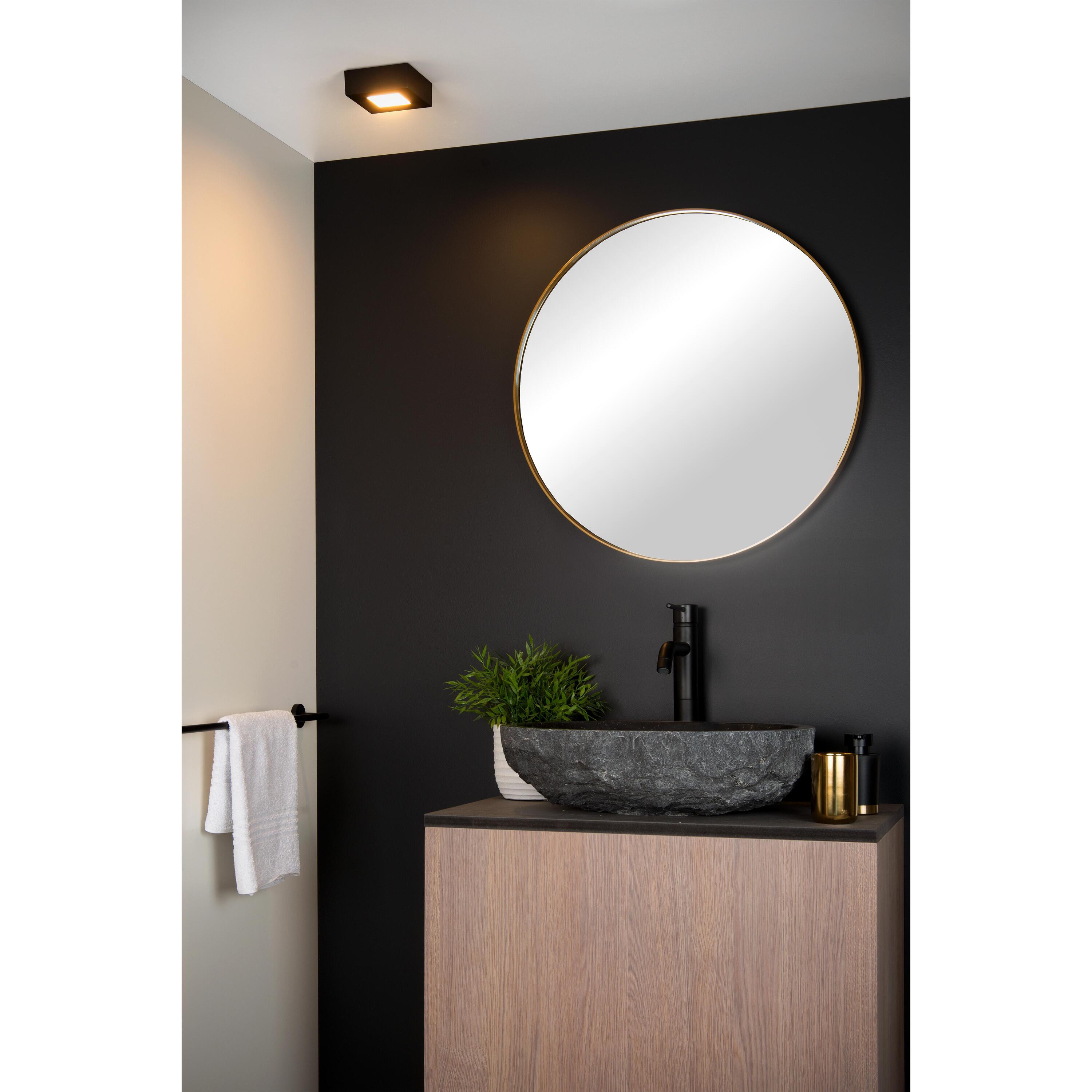 Brice 11 plafondlamp LED badkamer IP44 vierkant wit