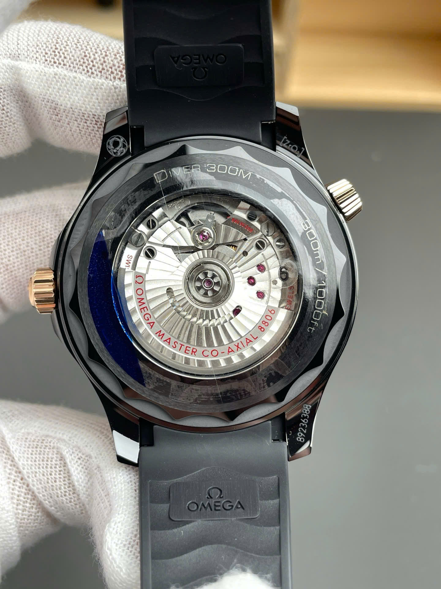 Omega Seamaster Chronometer Black Ceramic Imitation Luxury Watches Best Quality VS Factory 42mm - Top club
