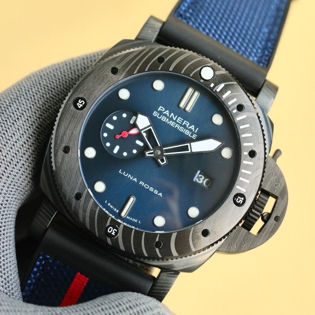 Panerai Submersible Luna Rossa Carbotech�?watch PAM01563(1:1 replica) - Top club