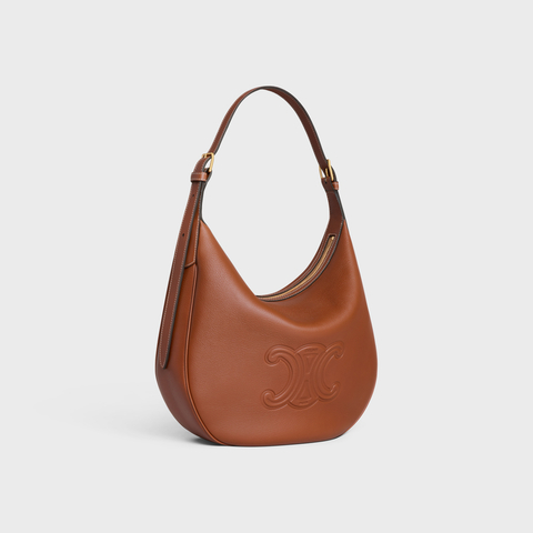 Replicate MEDIUM HELOÏSE BAG CUIR TRIOMPHE IN SUPPLE CALFSKIN TAN(1:1 replica)1:1High-quality replica