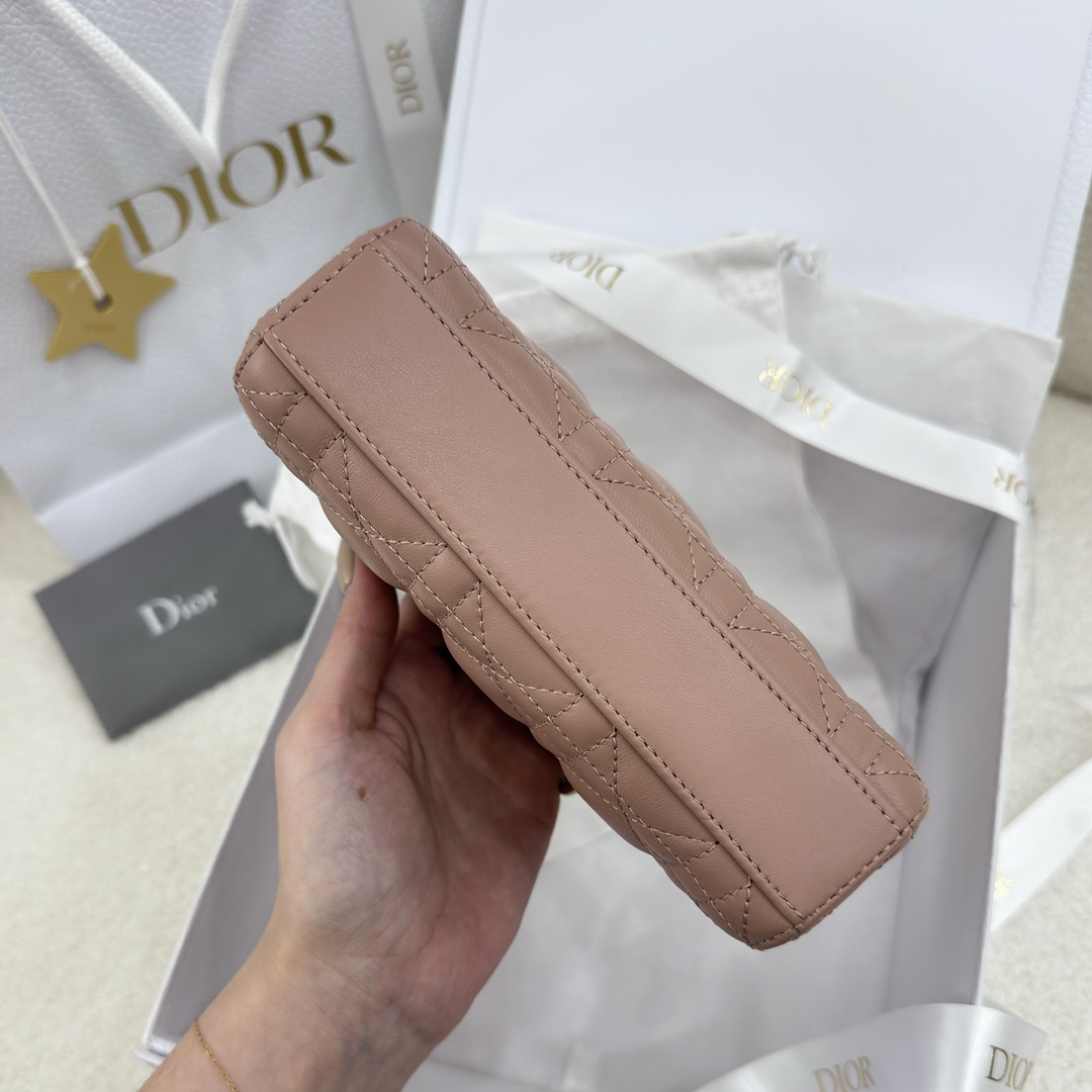 Dior Small Lady D-Joy Bag Pink For Women 6,3in/16cm1:1High-quality replica