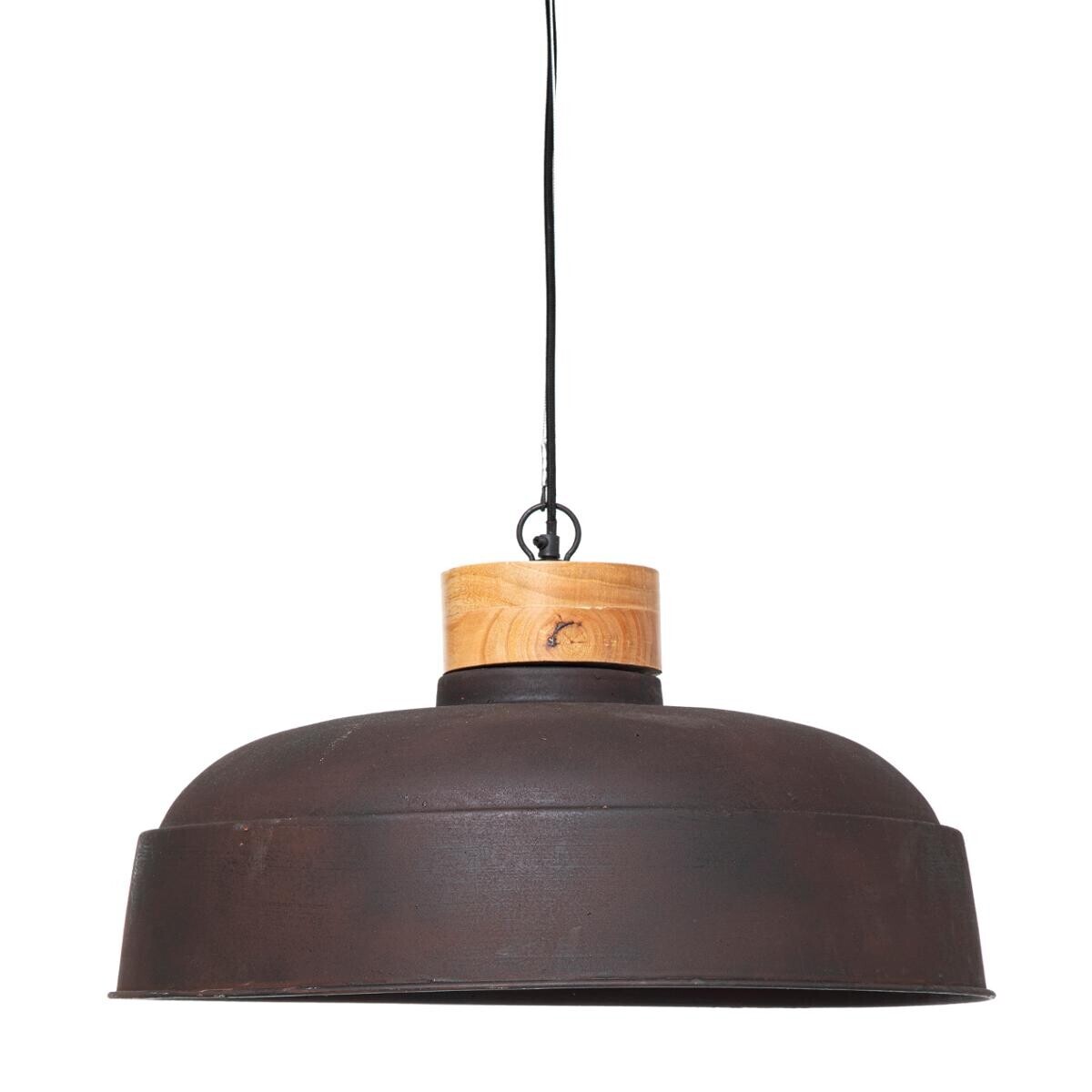 Suspension lamp "Prao" Grey metal, D.57 cm