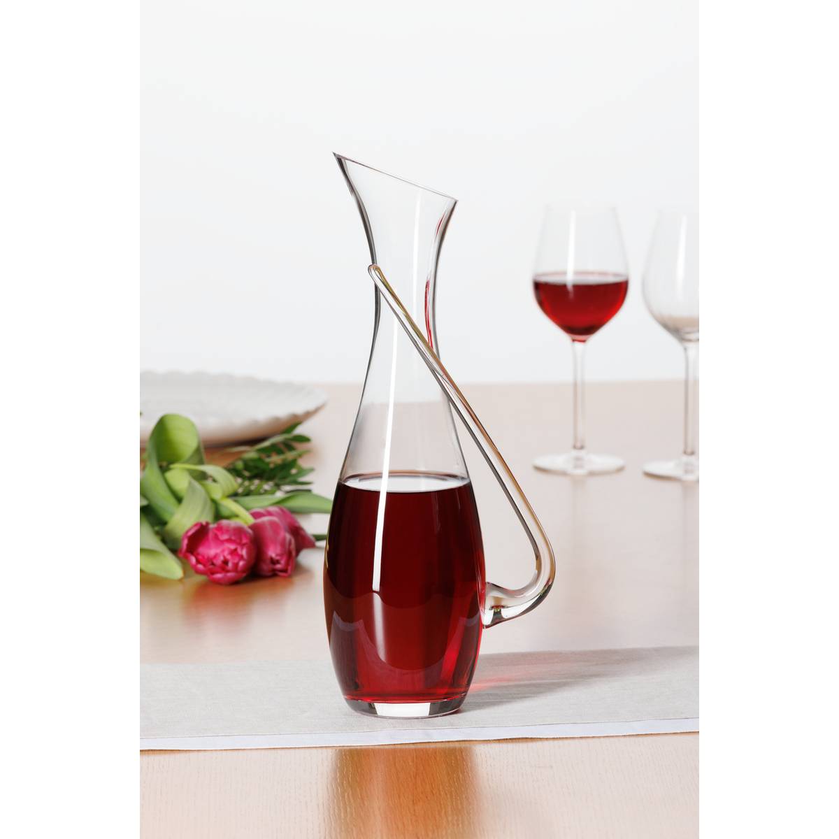 Wine decanter "Margot" Glass, 1100 ml, Transparent