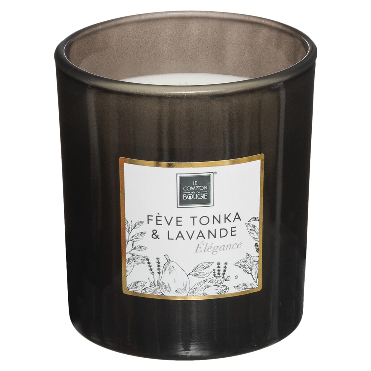 Scented candle "Mael" Tonka and lavender, 190g