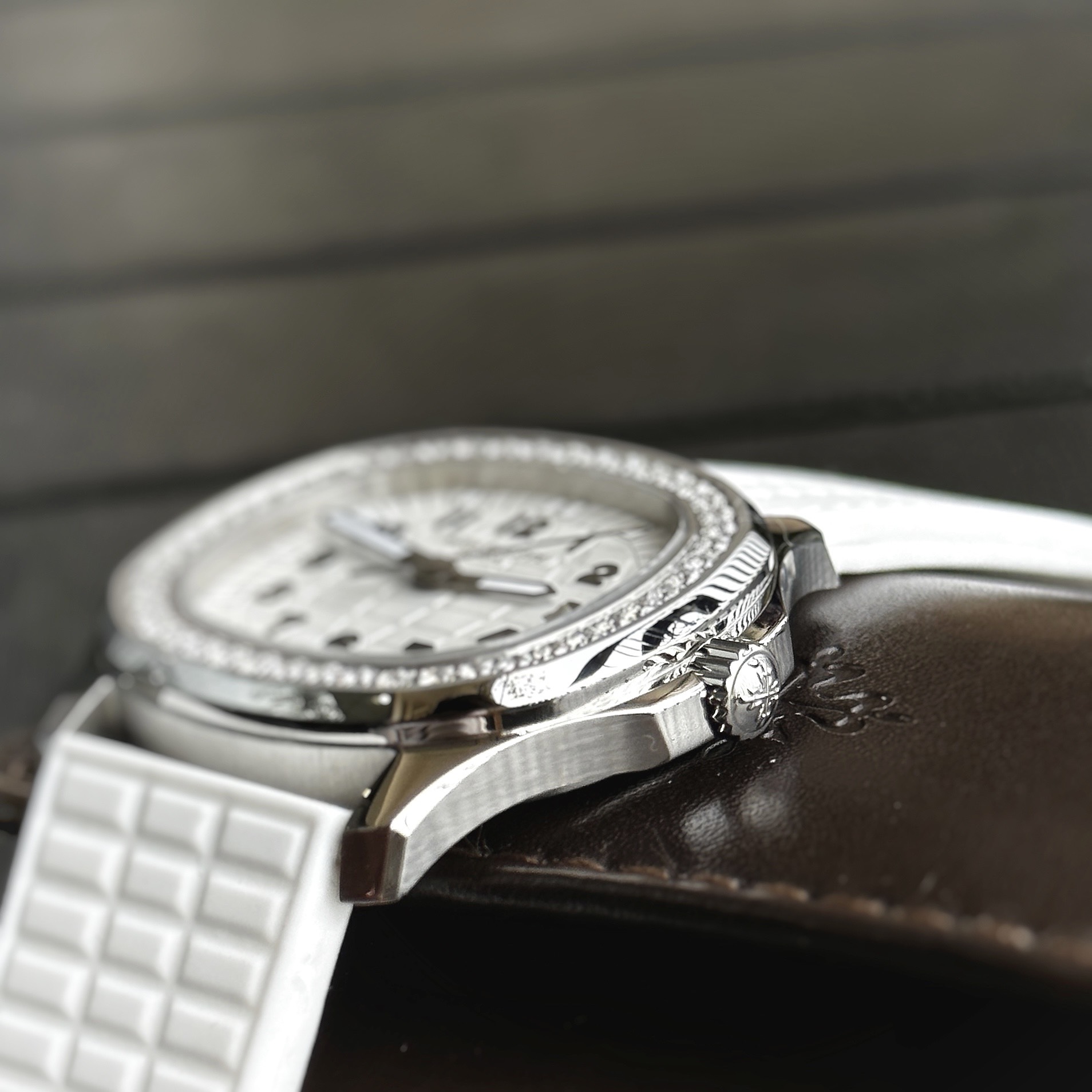 Patek Philippe Fake Watches Aquanaut 5067 White Dial PPF Factory 35.6mm - Top club