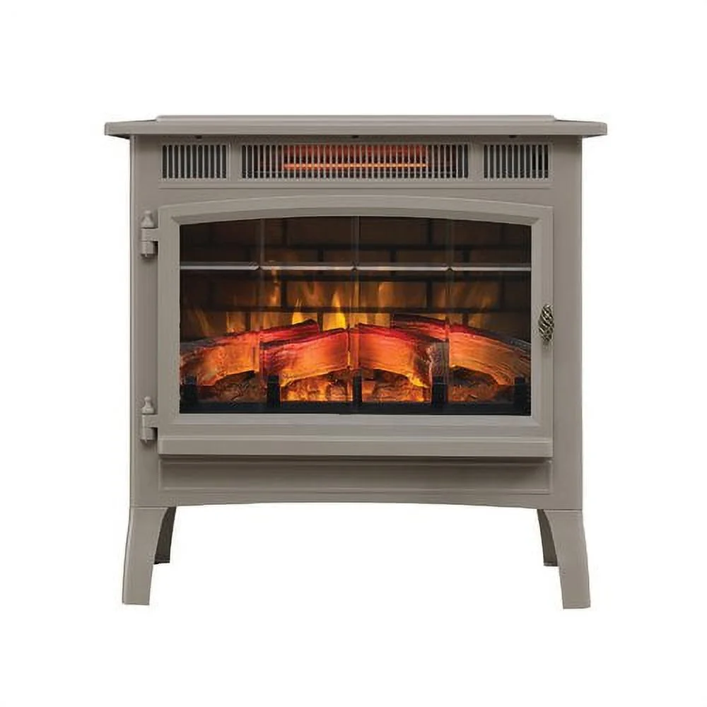 Duraflame 3D Black Infrared Electric Fireplace Stove with Remote Control - DFI-5010-01 - Image 16
