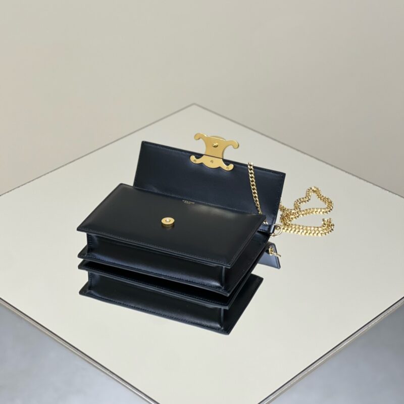 Replica Celine Clutch Soir Black1:1High-quality replica