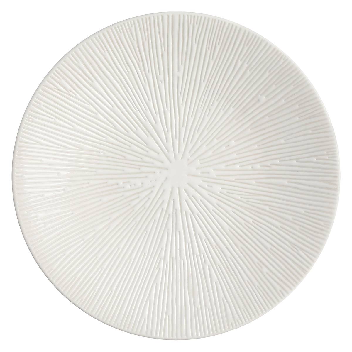Dessert plate D.21 cm, White