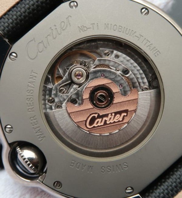 Replica Cartier Ballon Bleu XL 46mm SS Gray Dial Nylon Strap ETA 2824 - Top club