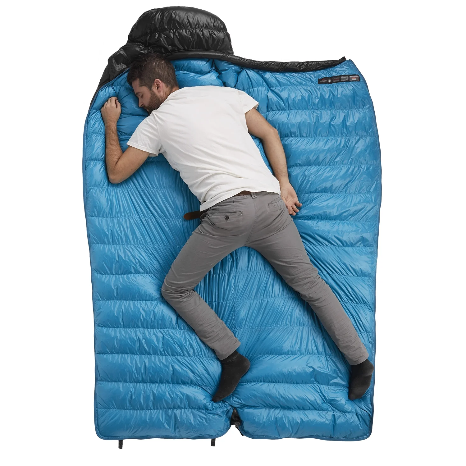 Naturehike Ultralight White Goose Down Sleeping Bag 750/550 Fill Power with Compression Sack - Image 2