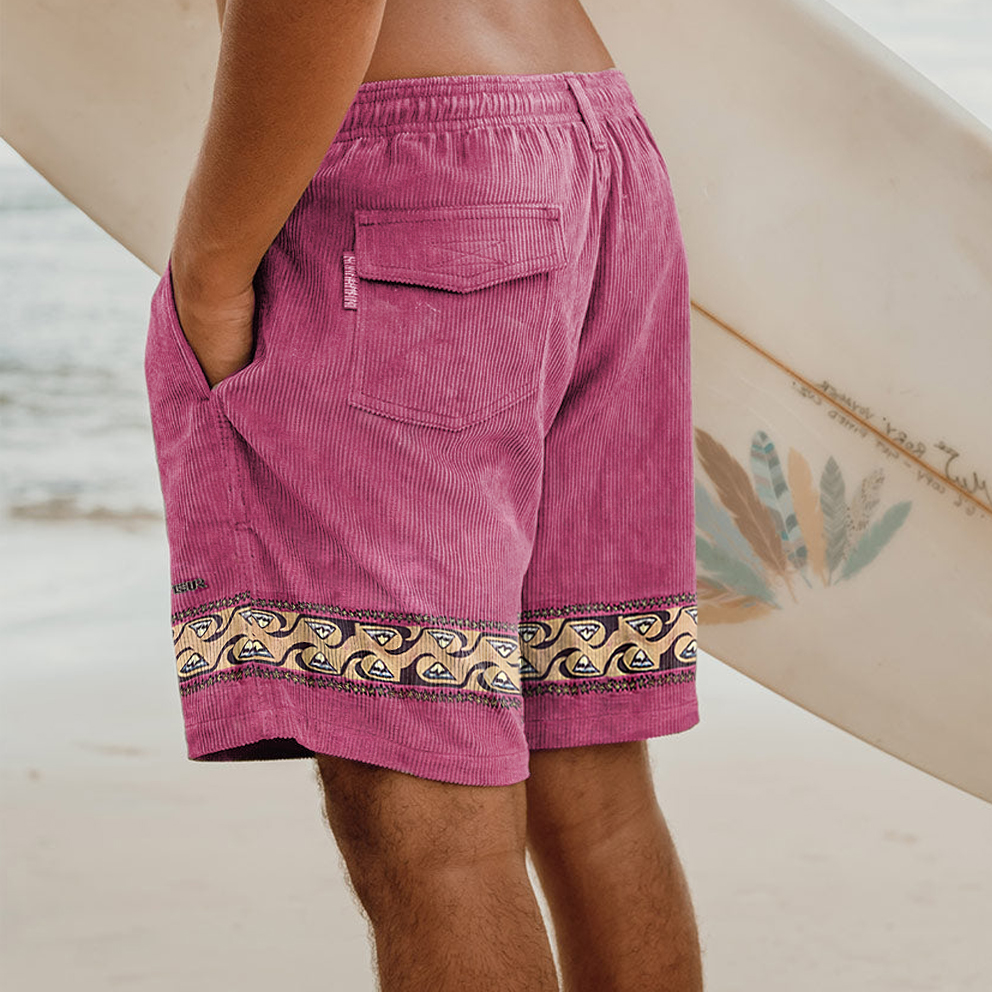 Vintage Surf Shorts Holiday Men's Board Shorts