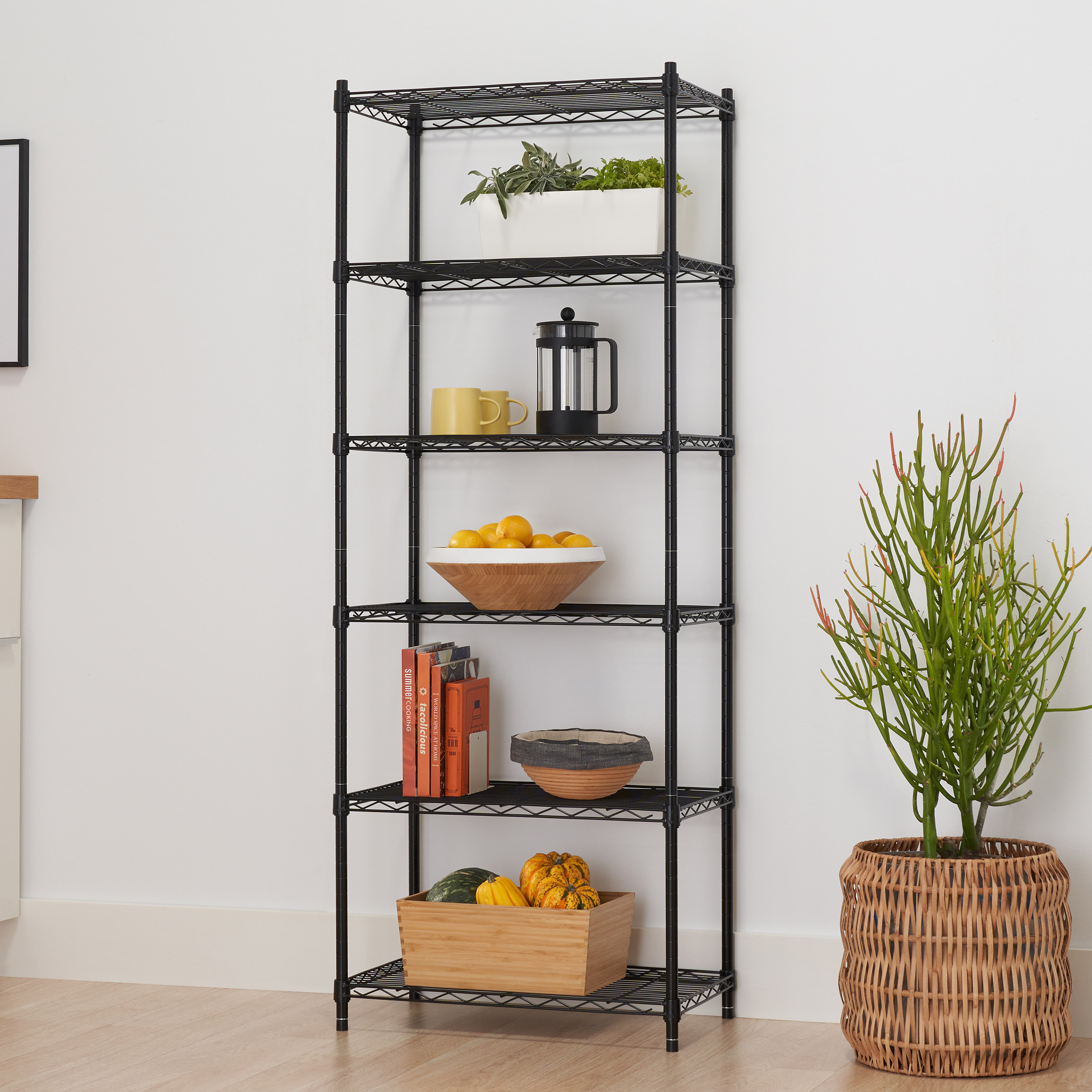 TRINITY 3-tier Modular Wire Shelving Rack 23' x 13' x 30', NSF, 2-pack