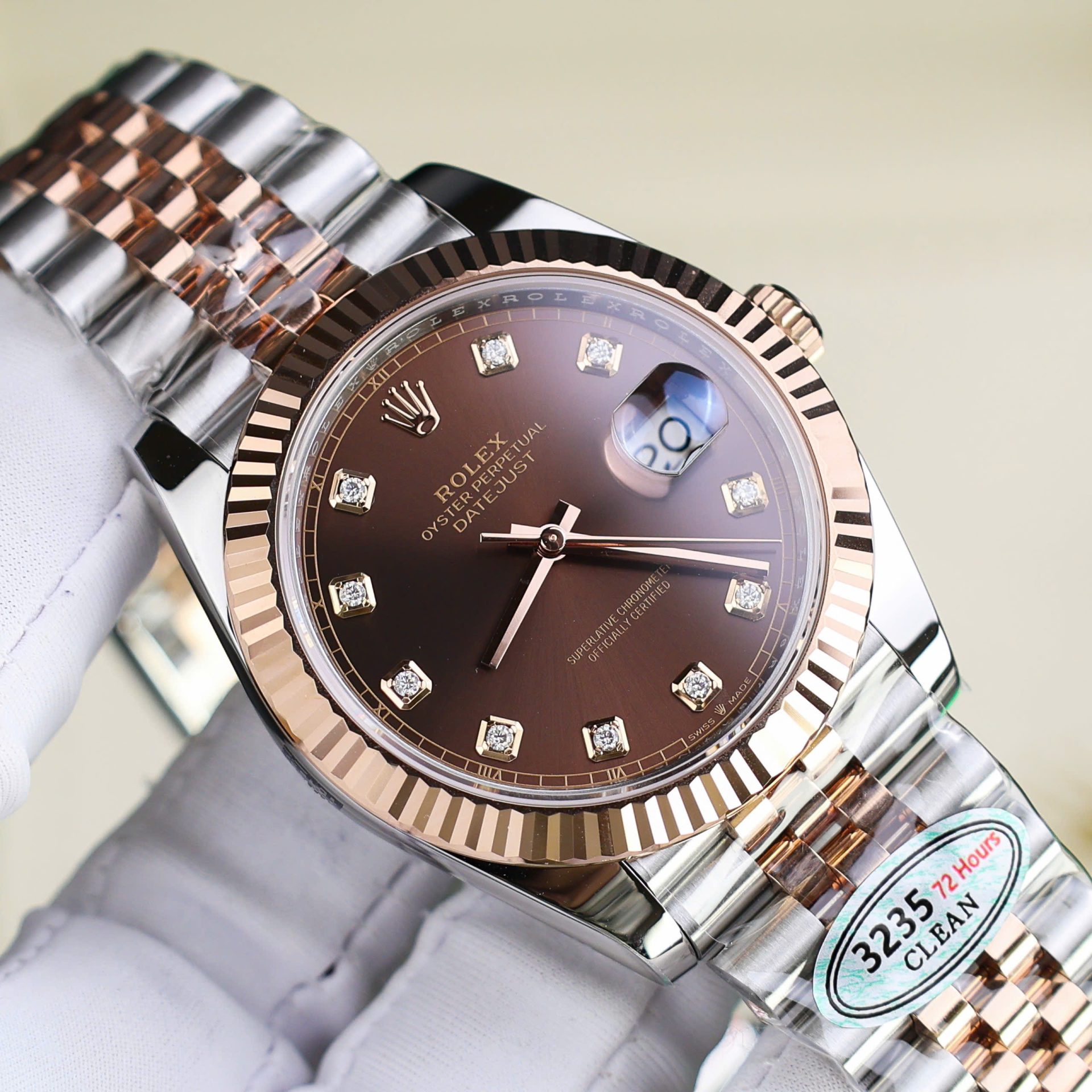 Rolex DateJust 126331 Replica 11 Watches Dial Chocolate Clean Factory 41mm - Top club