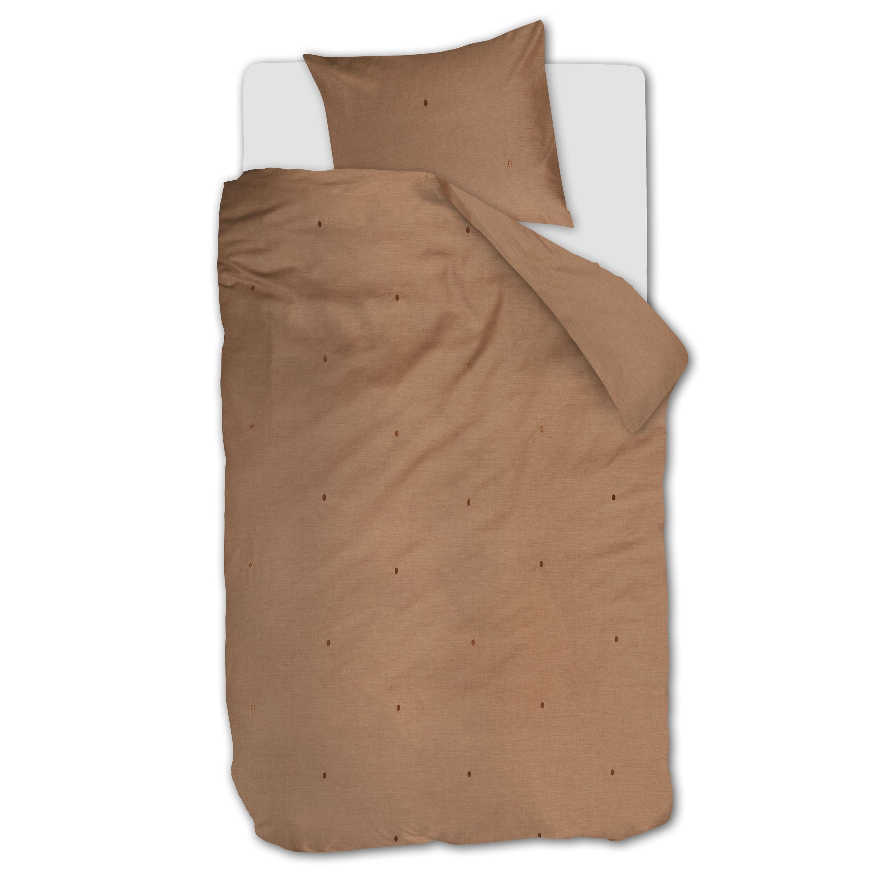 Beddinghouse Monsoon Licht terra Dekbedovertrek 140 x 200/220 cm
