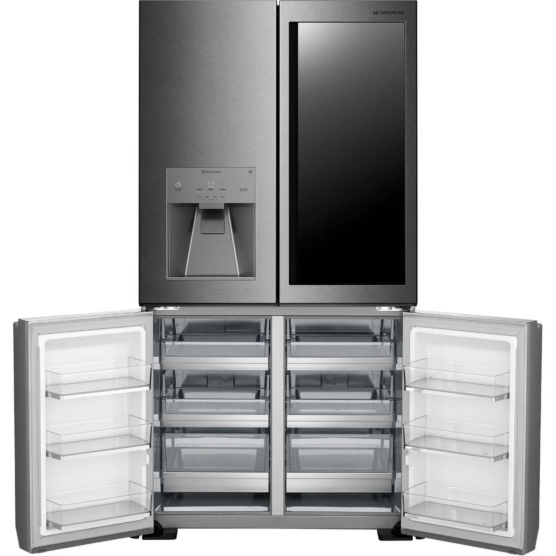 LG Freestanding French Door Refrigerator, Gray - Image 16