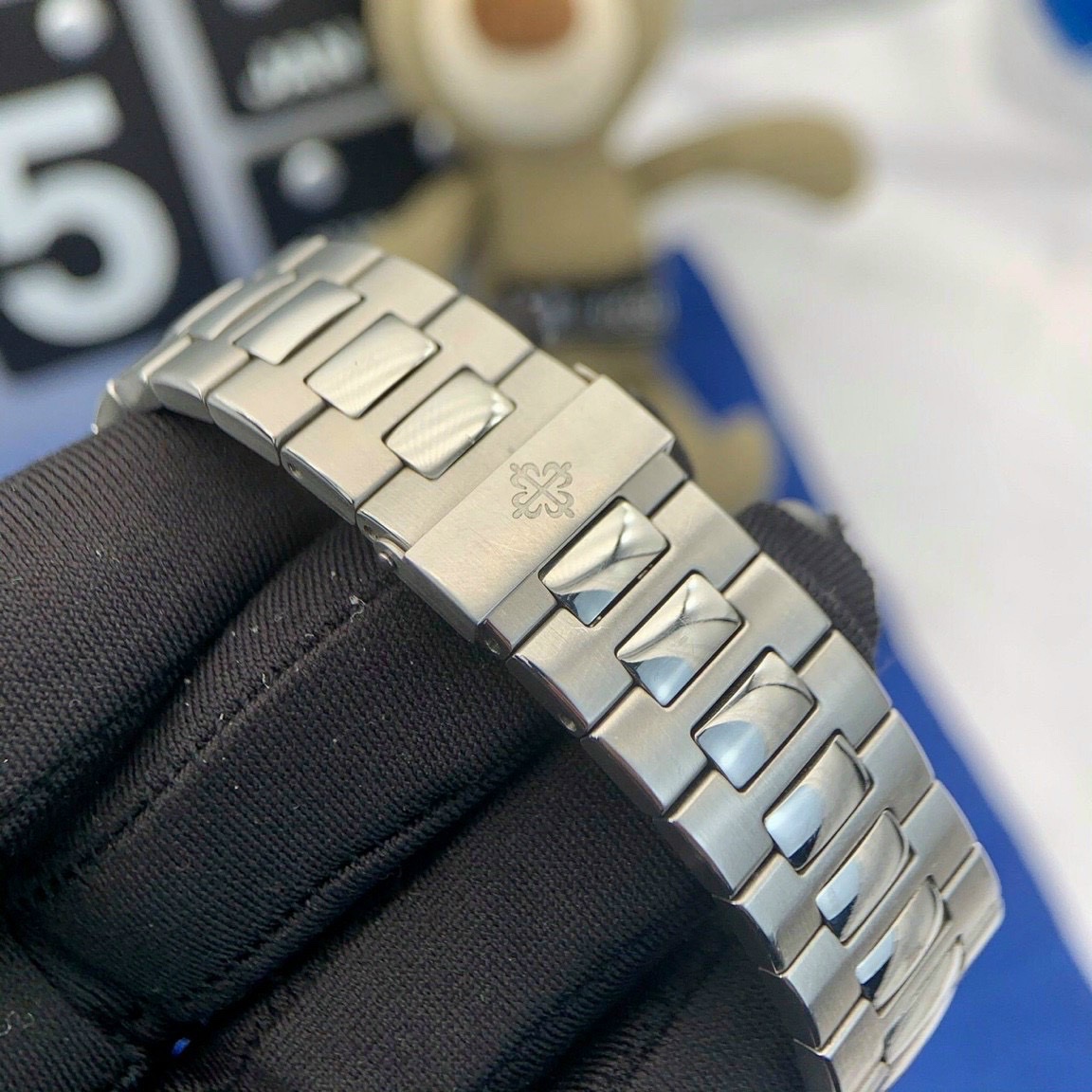 Patek Philippe Replica 1:1 Watch Nautilus 5726 Gray Dial Metal Strap PPF 40.5mm - Top club