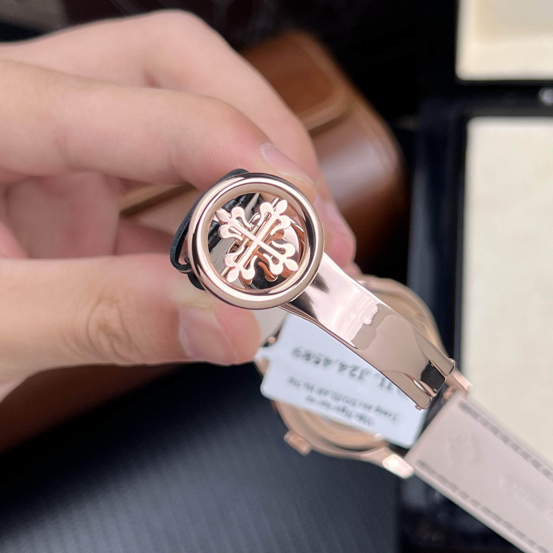 Patek Philippe Rep 11 Watch 5205R 18K Rose Gold Wrapped Men s Black Dial 40mm - Top club
