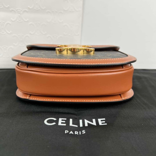 CELINE TEEN BESACE TRIOMRHE Logo Printed Handbag RepLadies bags1:1High-quality replica