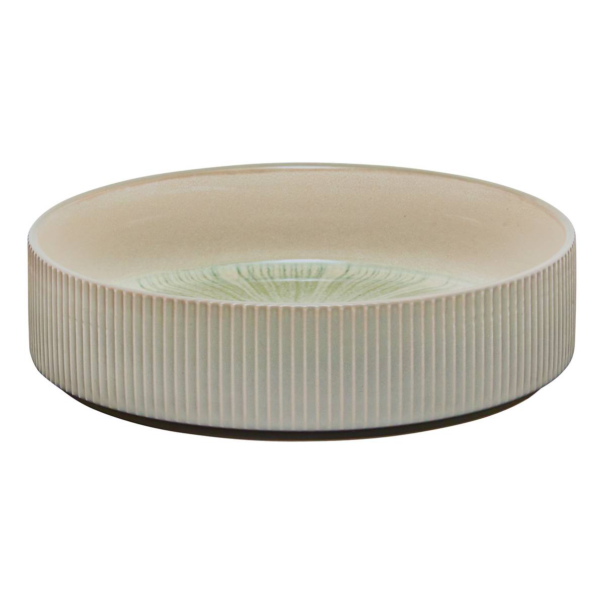 Set of 4 soup plates "Eva" Stoneware (ceramic), D.18 cm