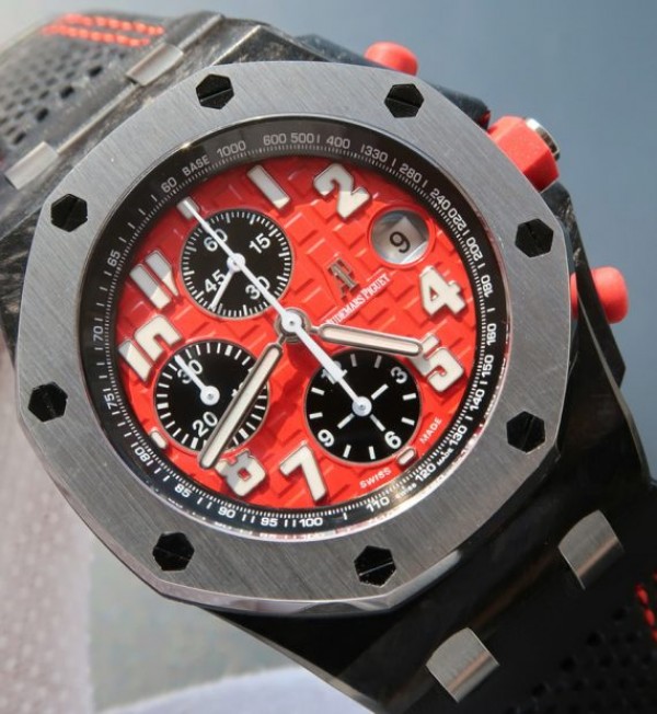 Replica Audemars Piguet JF Royal Oak Offshore Singapore Grand Prix Forged Carbon - Top club
