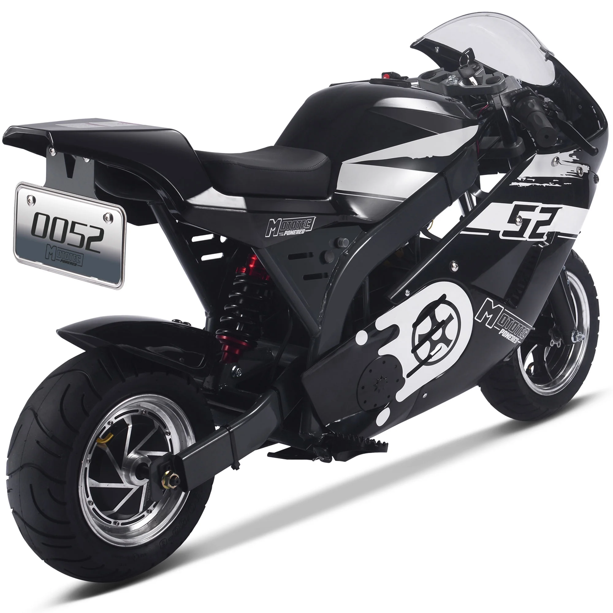 MotoTec Kids Large 48 V Pocket Superbike Powered Ride-On - Image 5