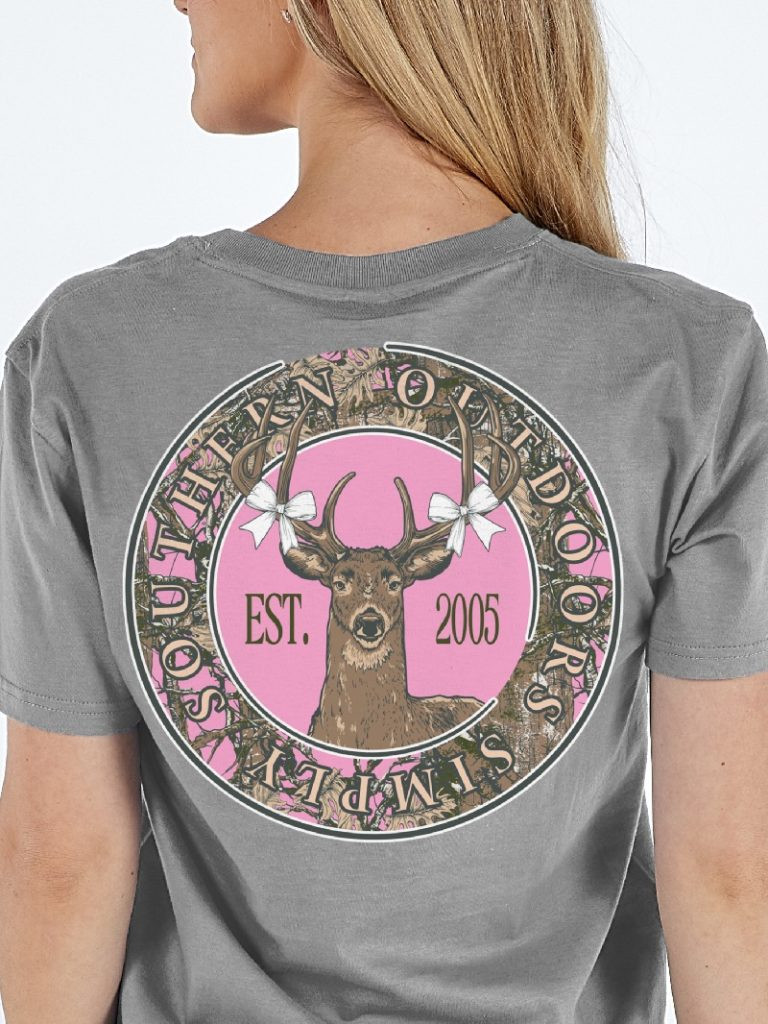 YTH-SS-DEER-HTHRGRY - Simply Southern Outlet