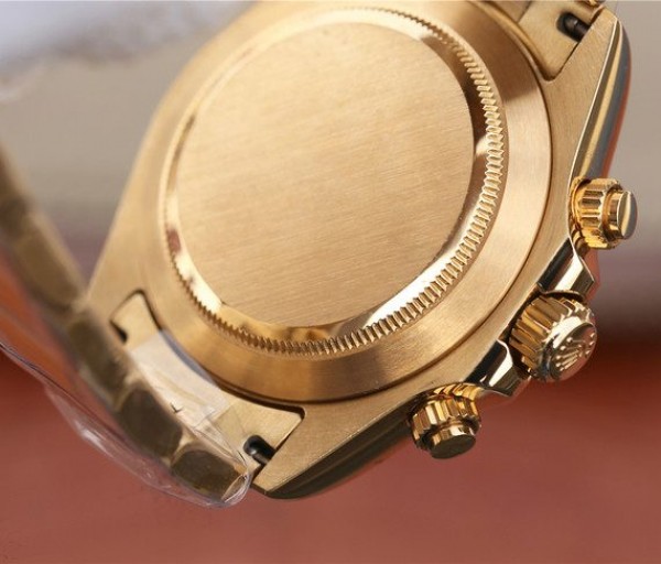Replica Rolex Daytona YG Yellow Gold Dial BP YG Bracelet A7750 - Elite Watch Atelier