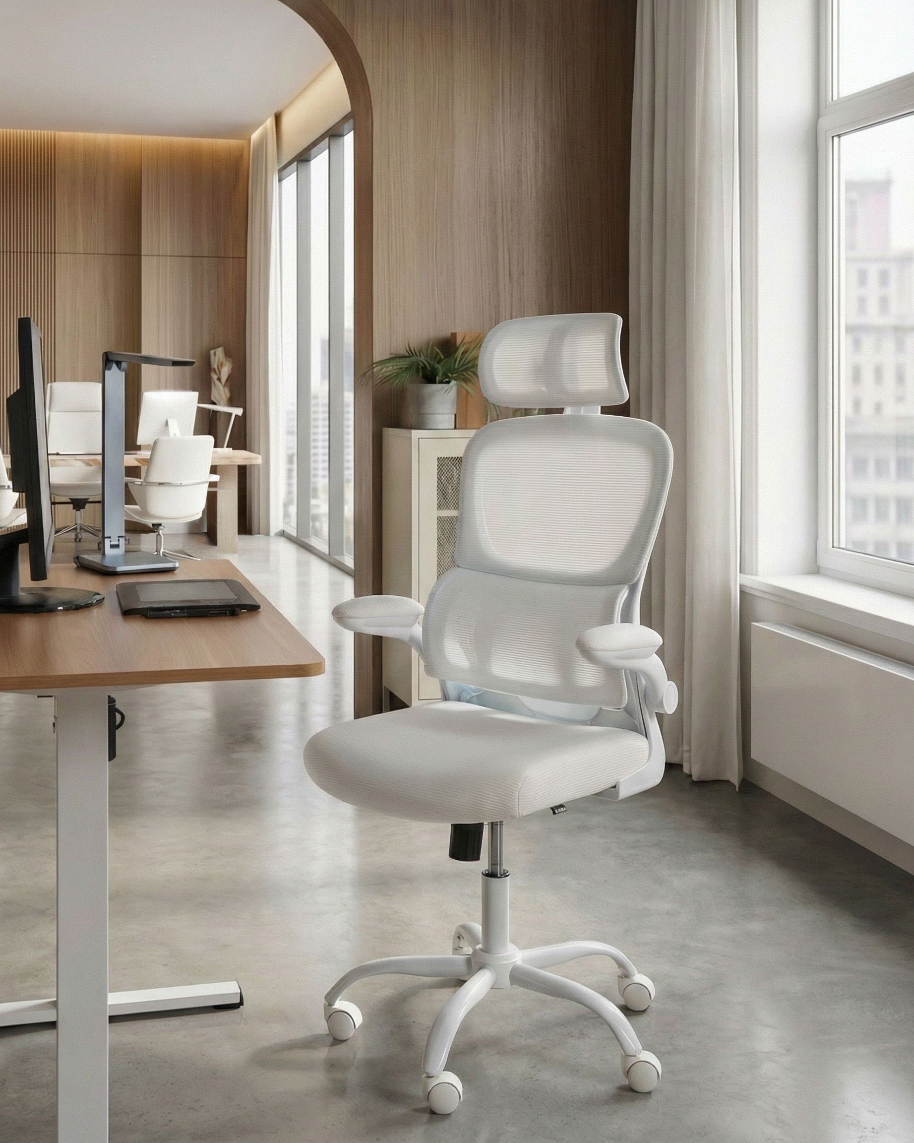 Desk Chair SOLIS White