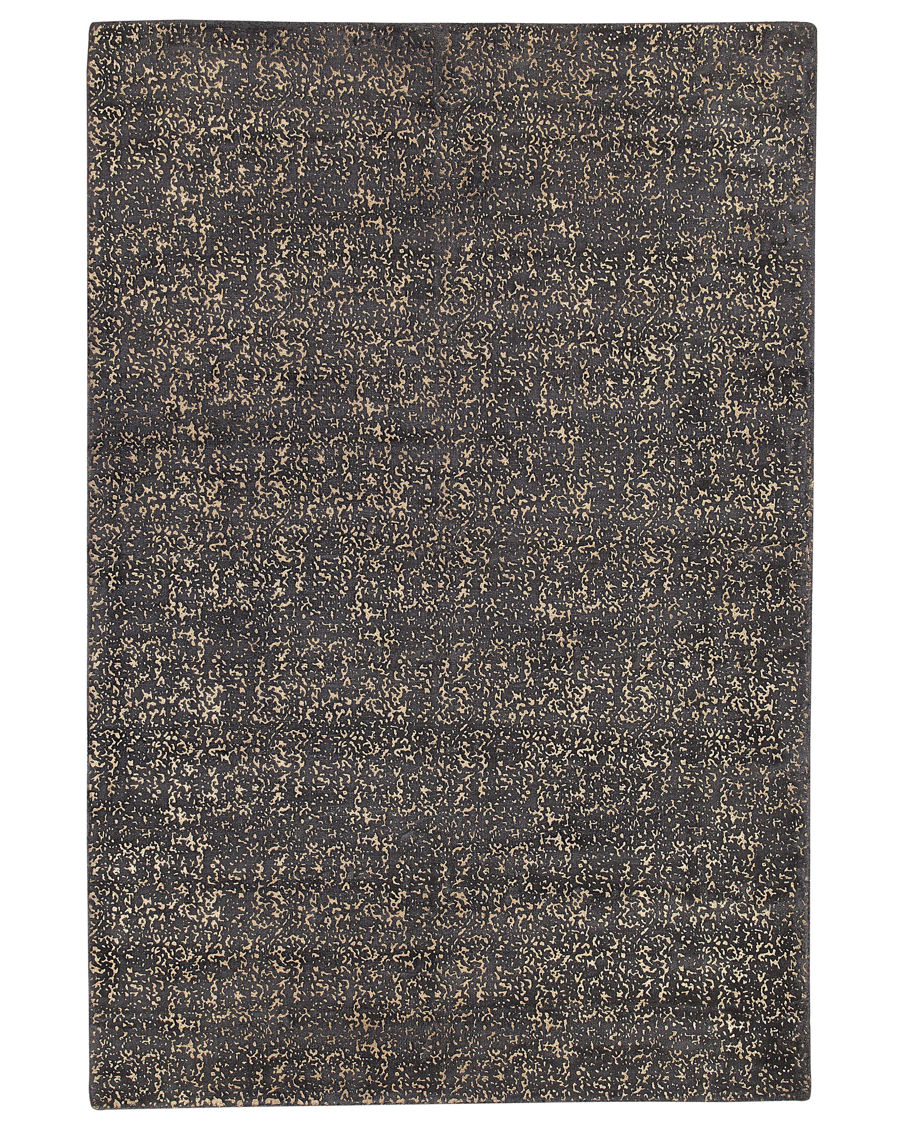 Rug ESEL Gold 160 x 230 cm Viscose