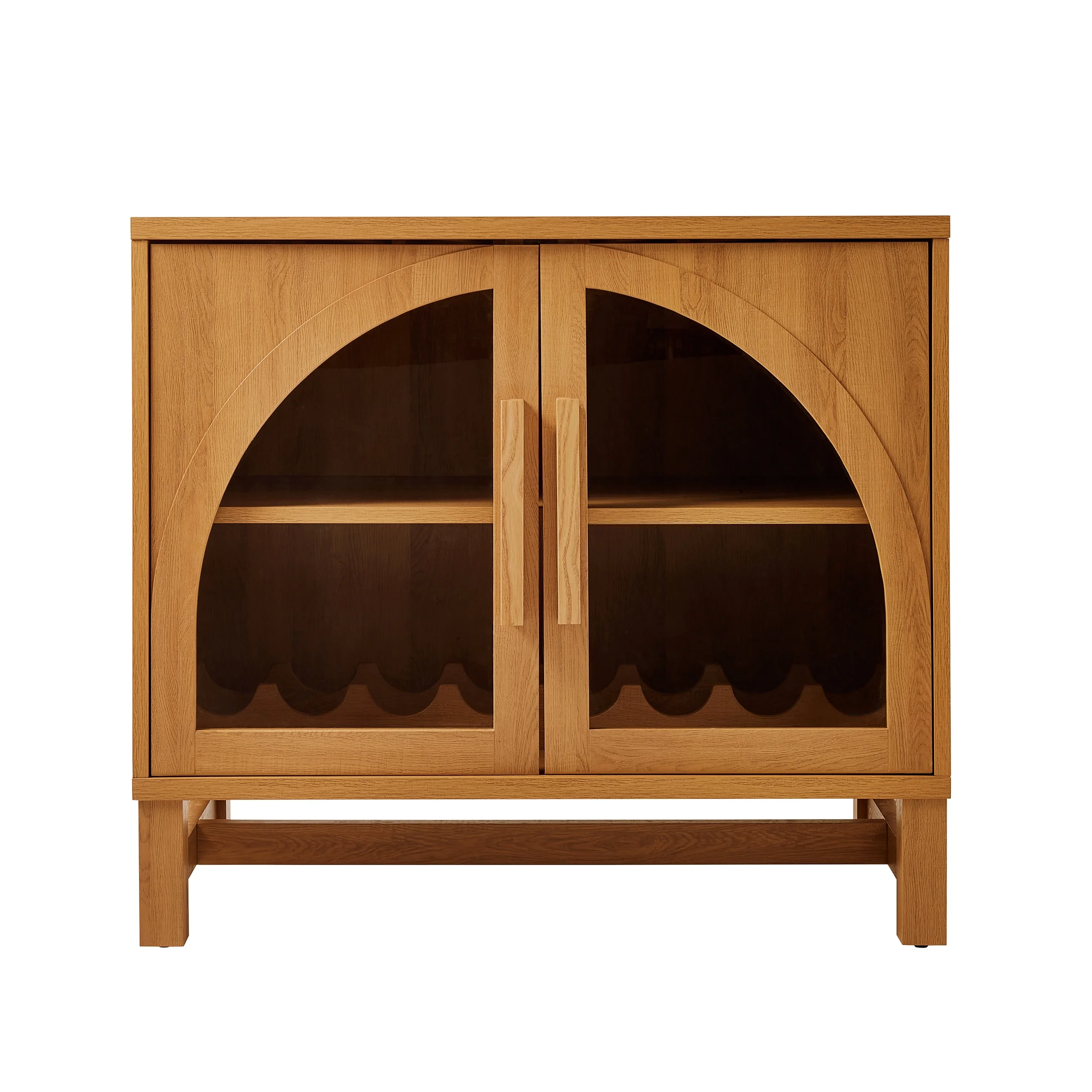 Better Homes & Gardens Juliet Arch Door Kitchen Console, Black Finish - Image 12