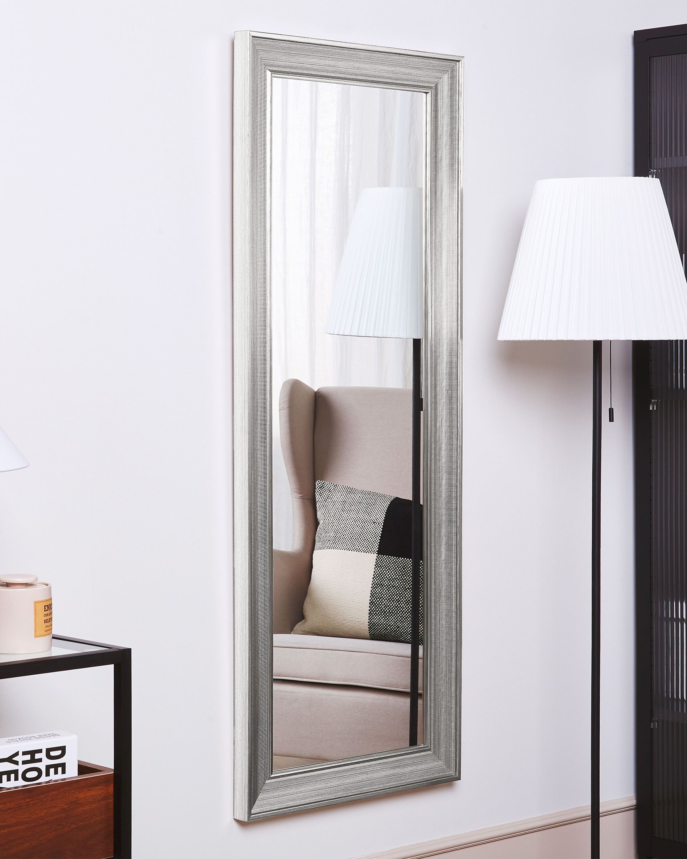 Wall Mirror BUBRY 50 cm 130 cm Silver