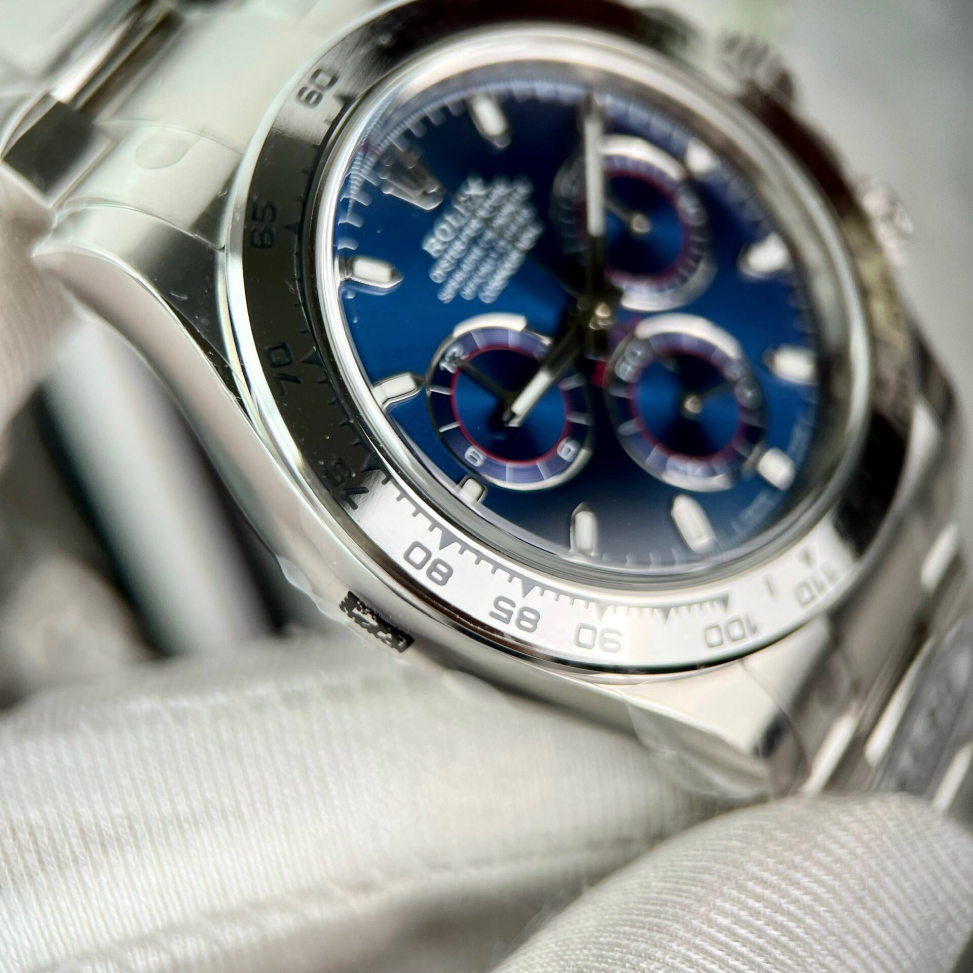 Rolex Daytona 116509 Replica Watch Blue Dial Clean Factory 40mm - Top club