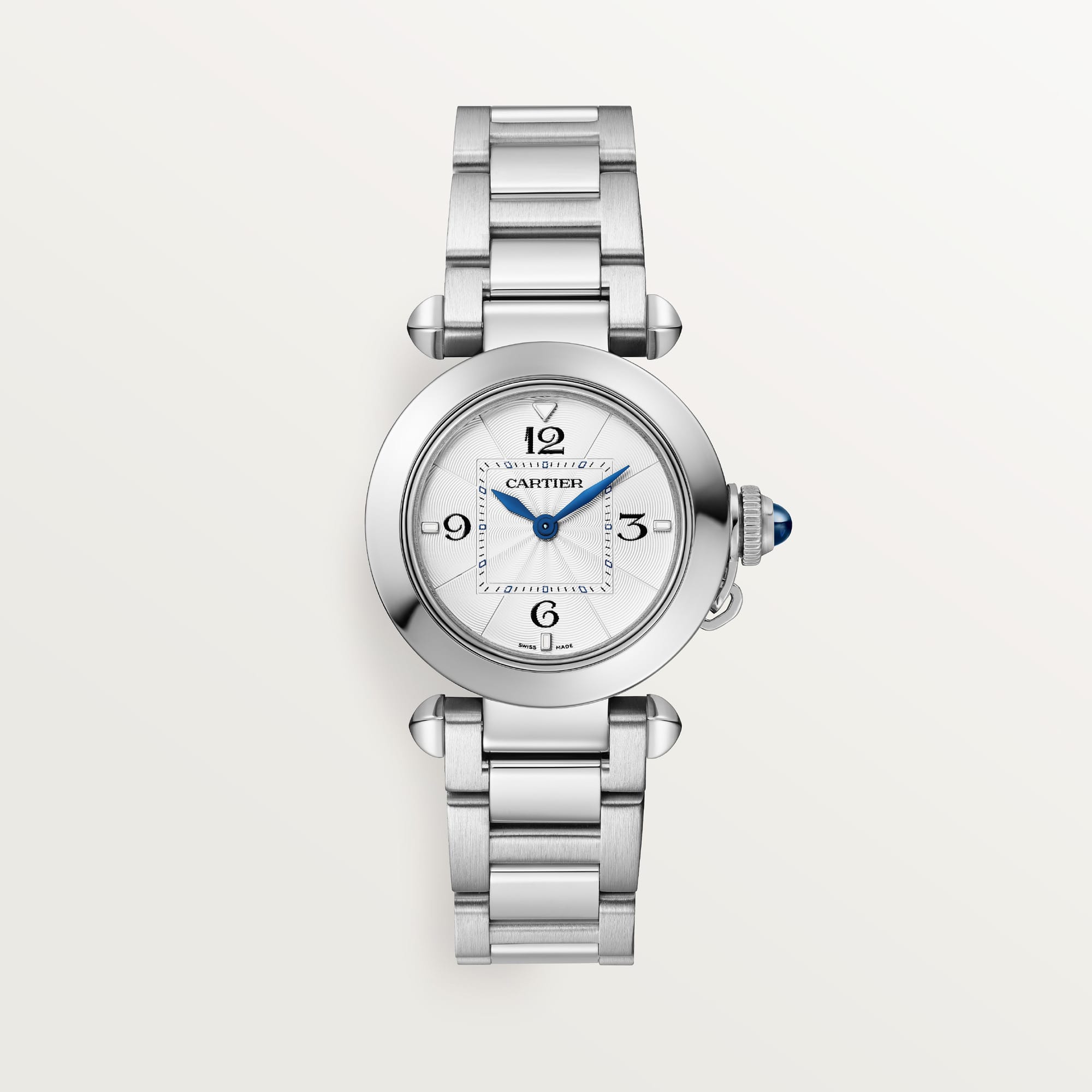 Pasha de fake cartier watch 30 mm high autonomy quartz movement(1:1 replica) - Top club