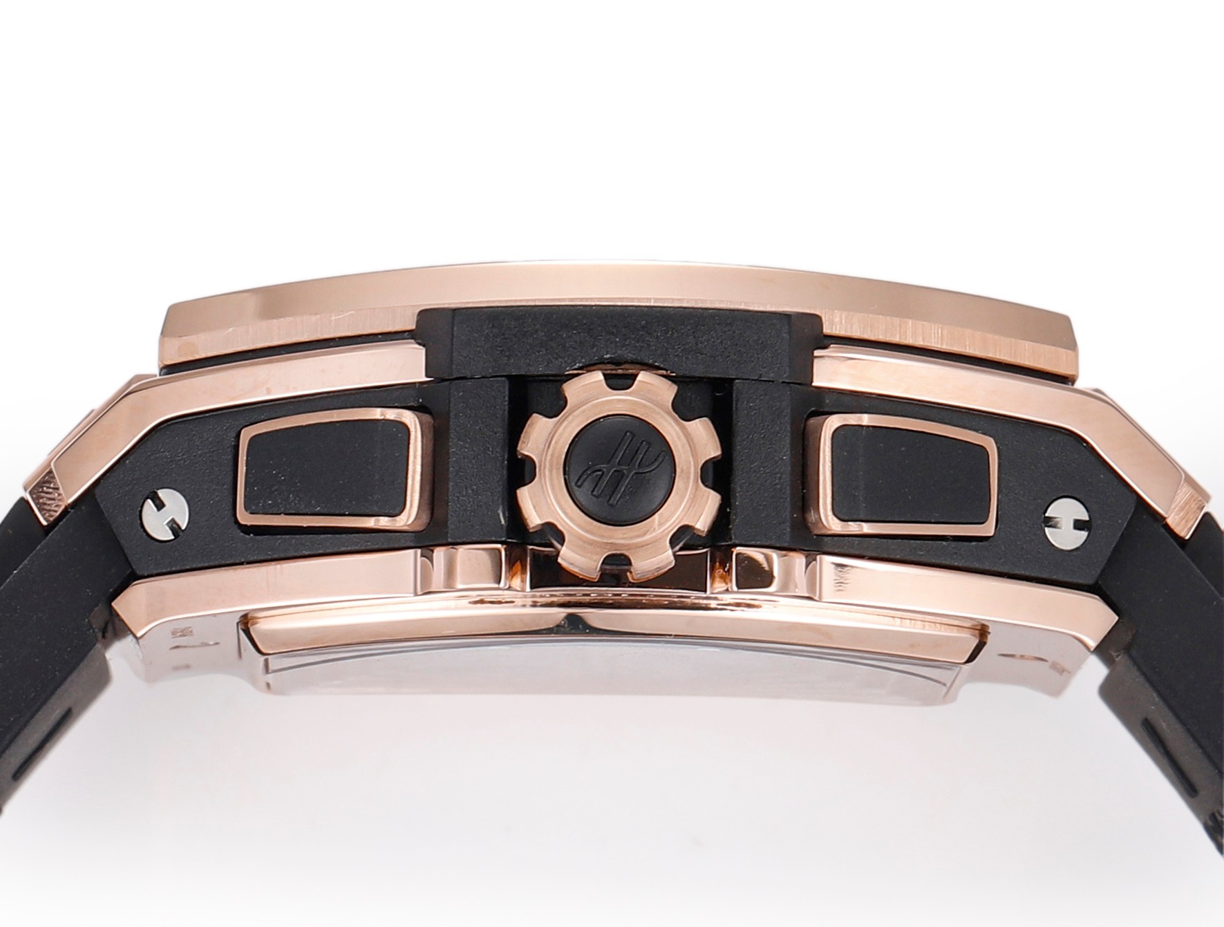 Hublot Spirit of Big Bang Textured Rubber Strap(1:1 replica) - Top club